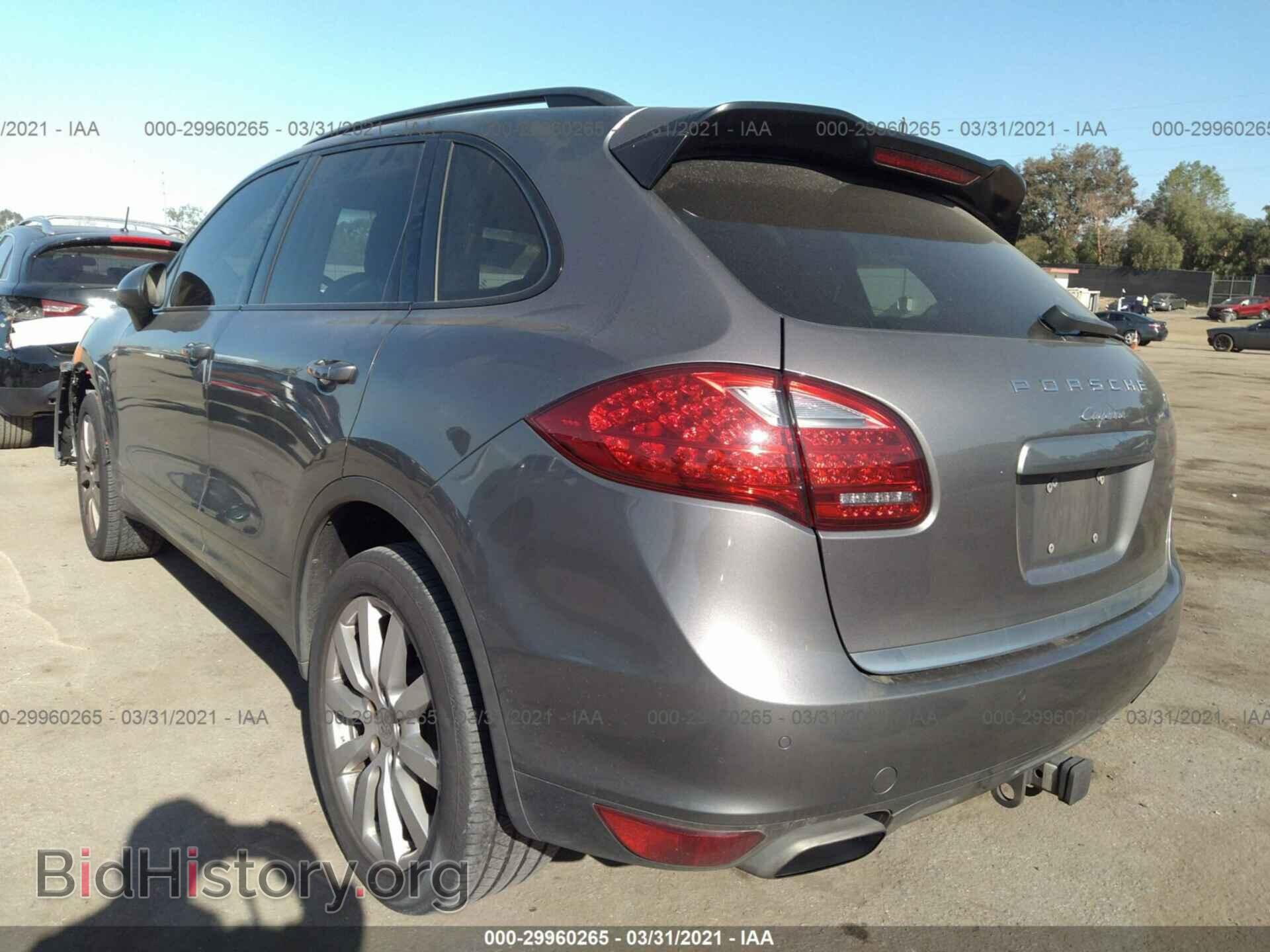 2012 PORSCHE CAYENNE - VIN: WP1AA2A23CLA09547 - Фото 3