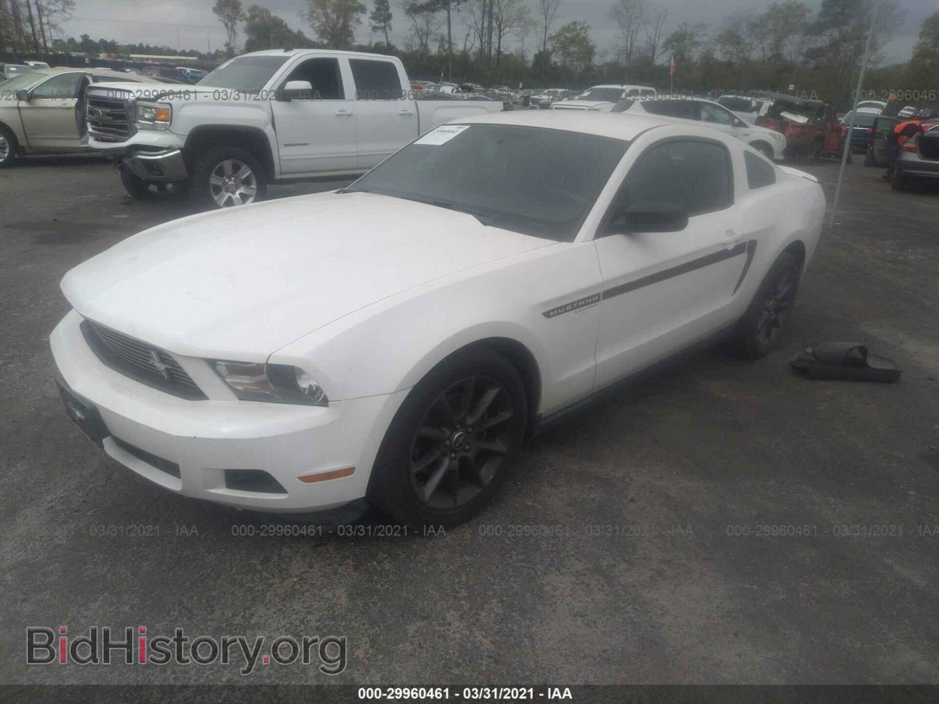 2012 FORD MUSTANG - VIN: 1ZVBP8AM2C5274194 - Фото 2
