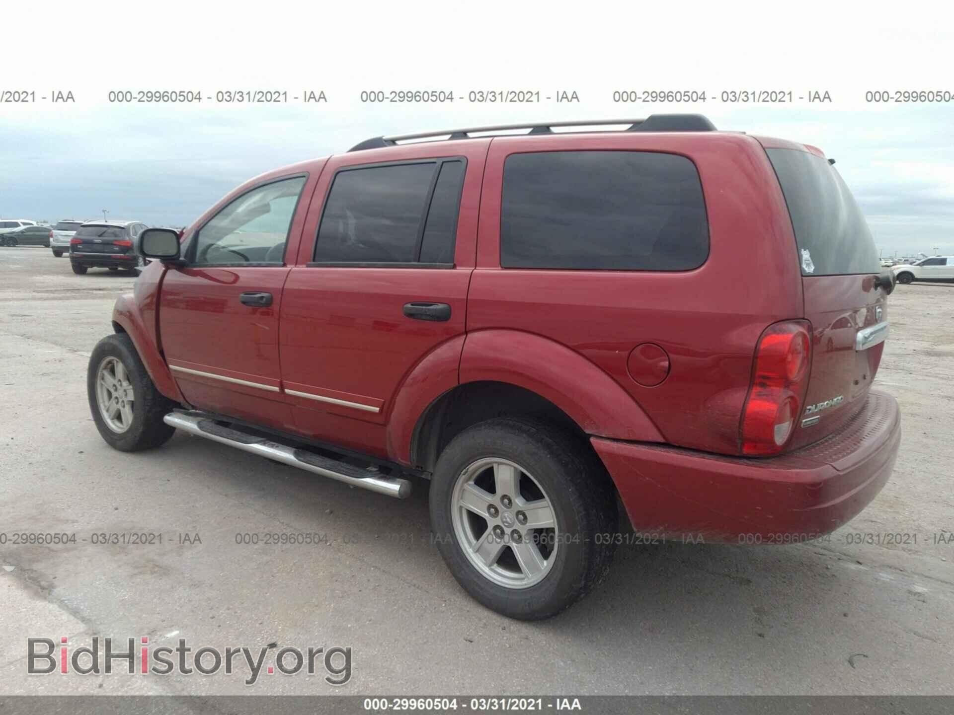 2006 DODGE DURANGO - VIN: 1D8HD58N06F110980 - Фото 3