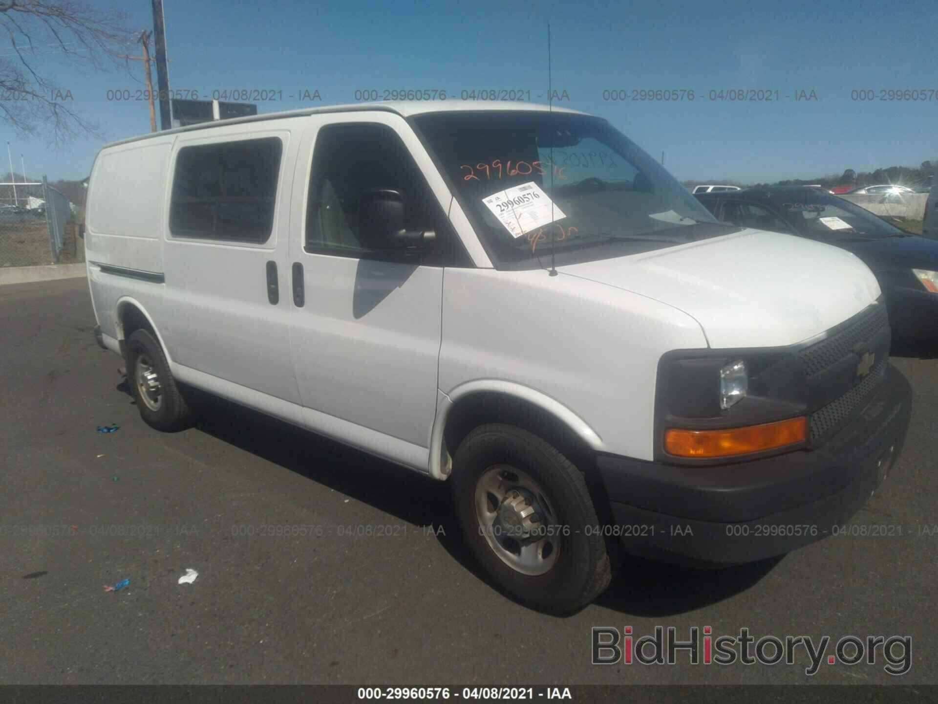 Photo 1GCWGFCA2B1174596 - CHEVROLET EXPRESS CARGO VAN 2011