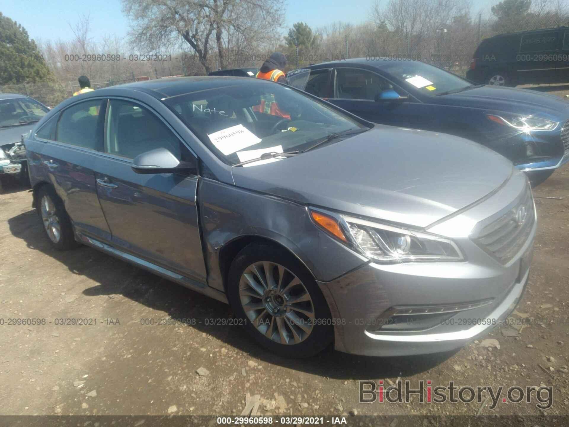 Photo 5NPE34AF0FH193804 - HYUNDAI SONATA 2015