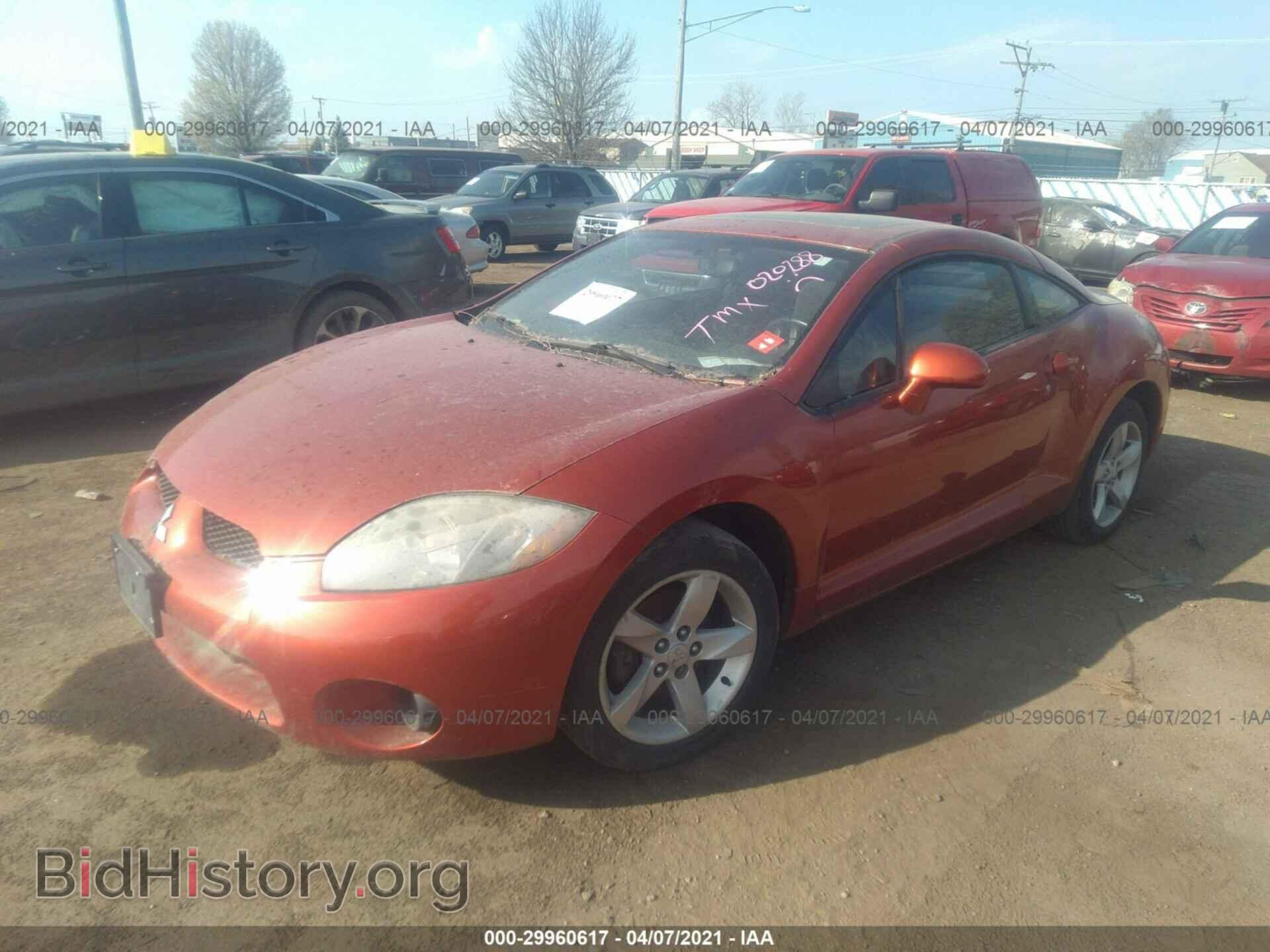 2007 MITSUBISHI ECLIPSE - VIN: 4A3AK24FX7E020288 - Фото 2
