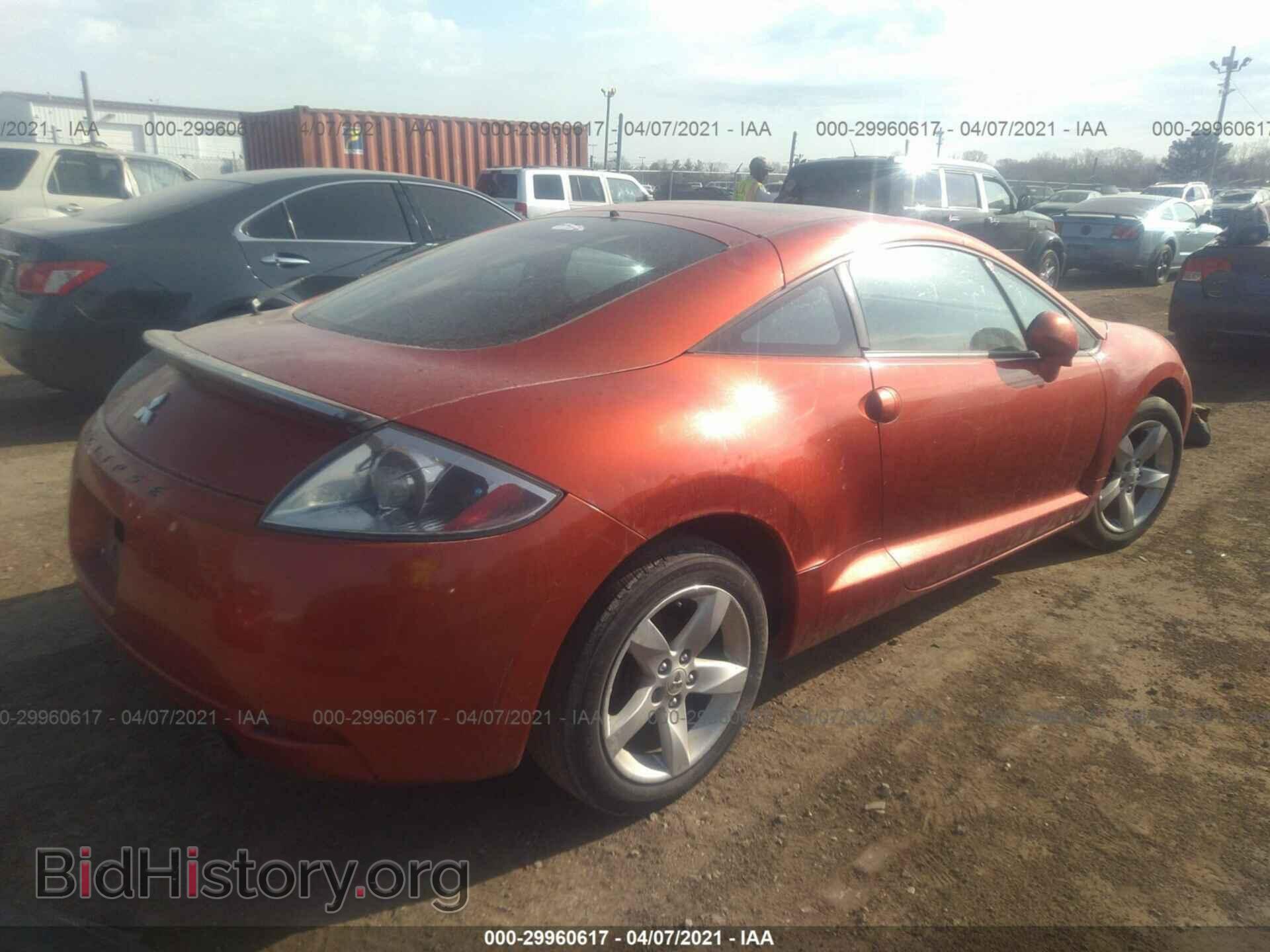 2007 MITSUBISHI ECLIPSE - VIN: 4A3AK24FX7E020288 - Фото 4