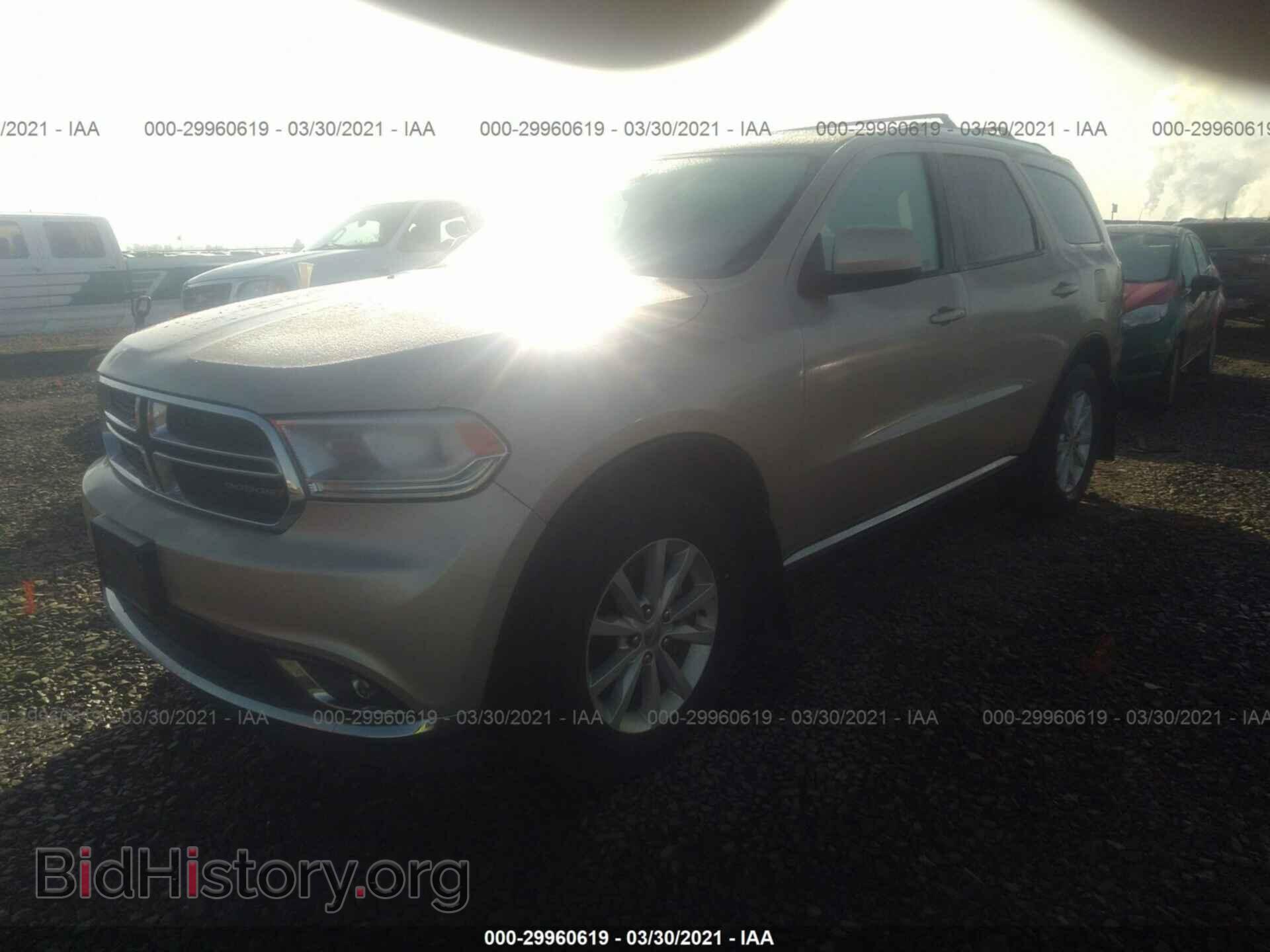 2014 DODGE DURANGO - VIN: 1C4RDJAG2EC278451 - Фото 2