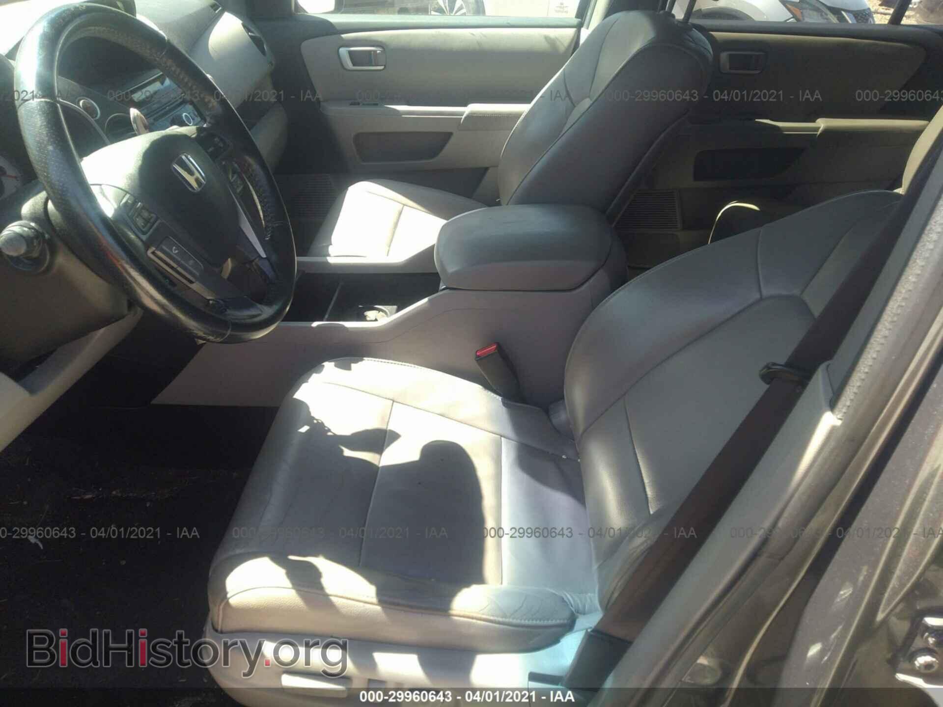 2013 HONDA PILOT - VIN: 5FNYF3H51DB002592 - Фото 5