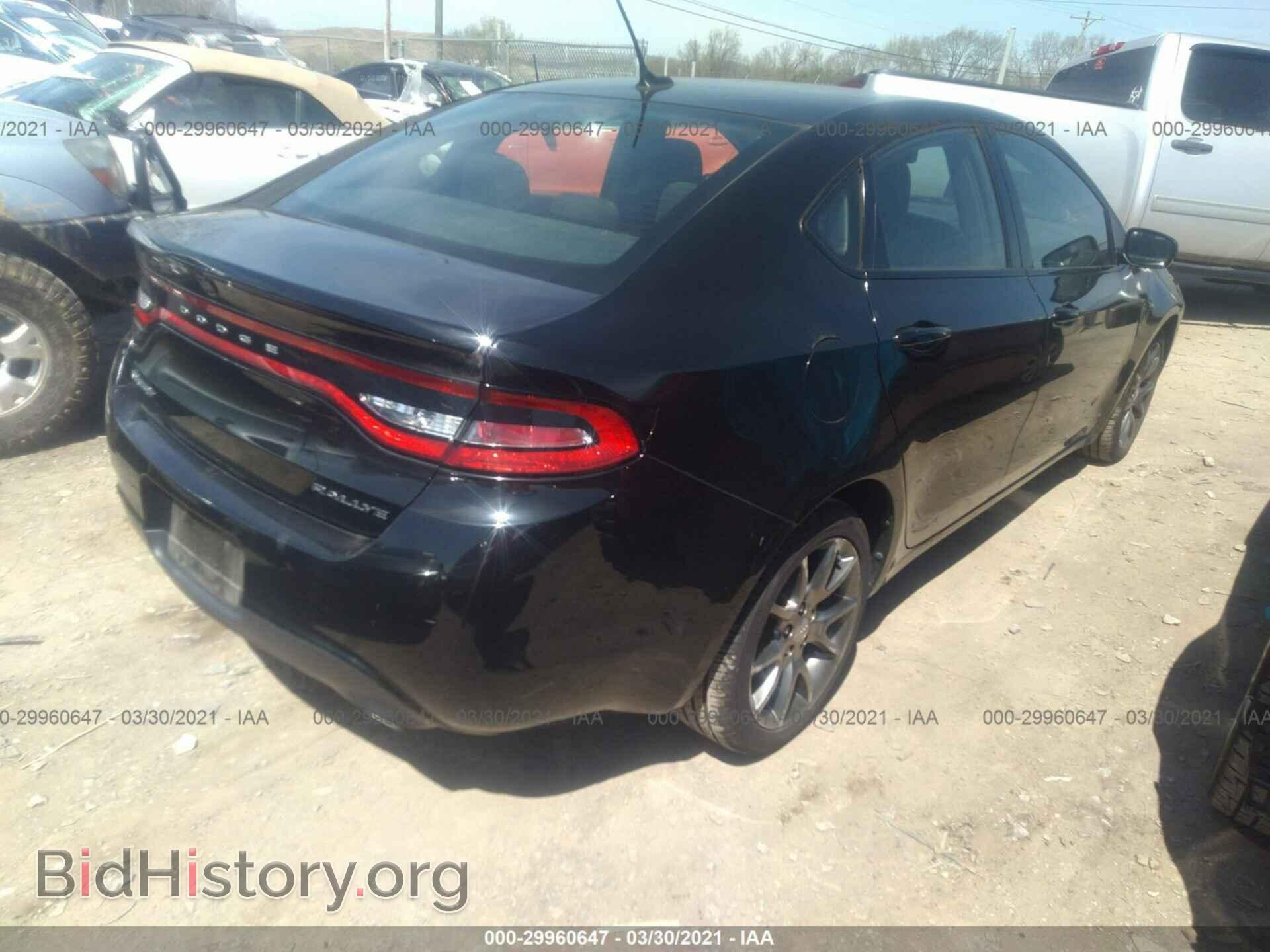 2013 DODGE DART - VIN: 1C3CDFBA3DD325996 - Фото 4