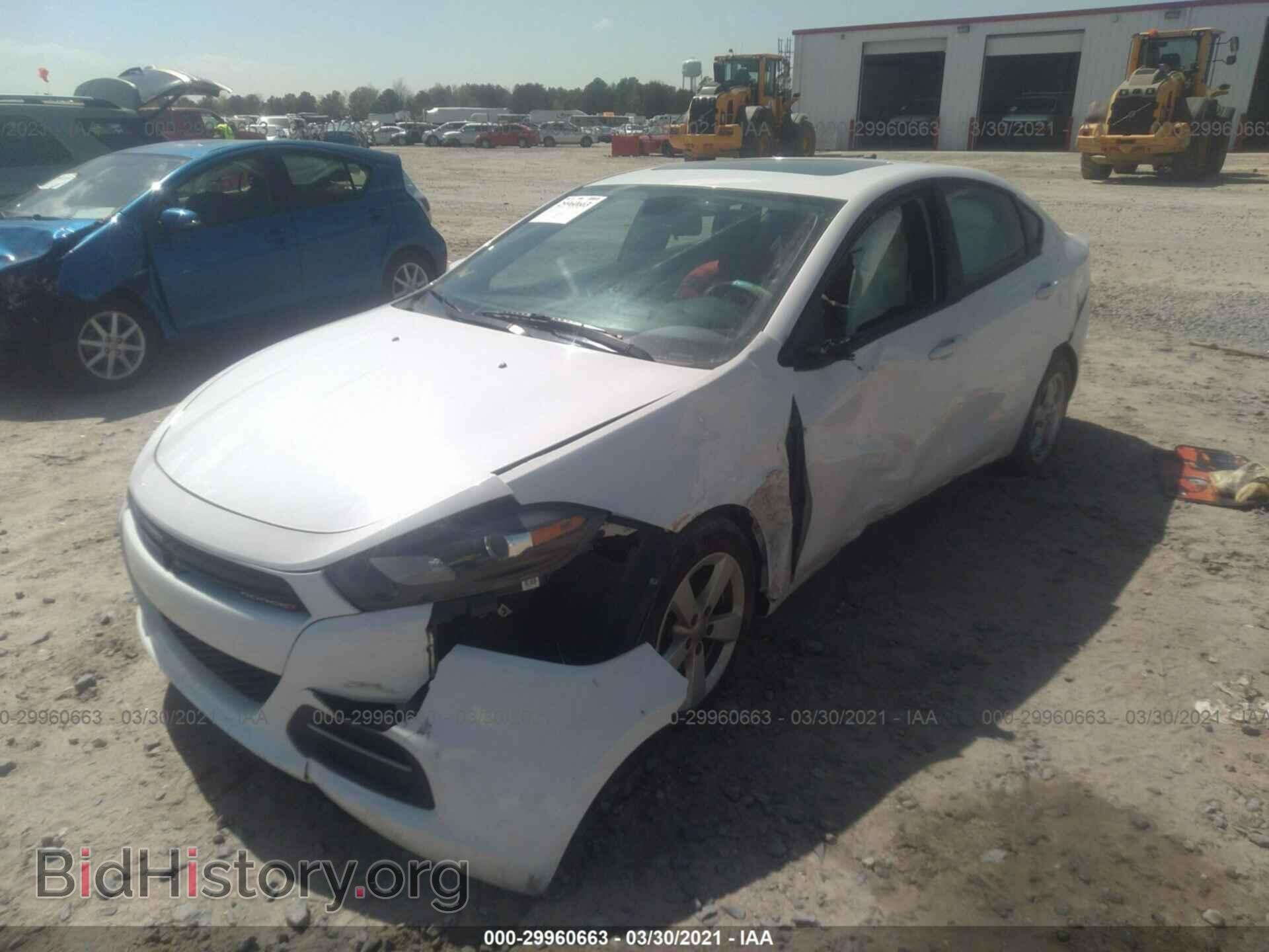 2016 DODGE DART - VIN: 1C3CDFBB0GD650473 - Фото 2