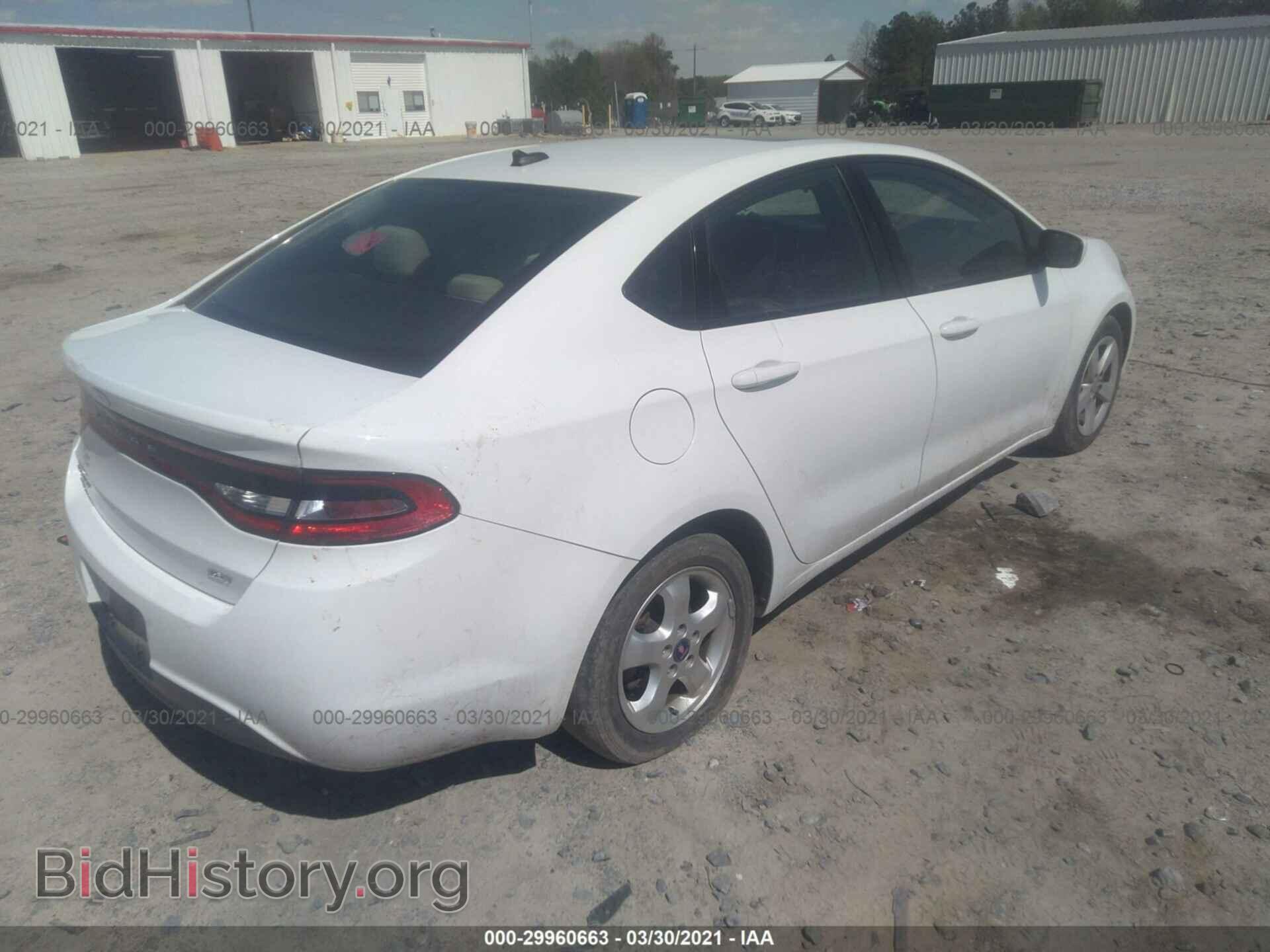 2016 DODGE DART - VIN: 1C3CDFBB0GD650473 - Фото 4