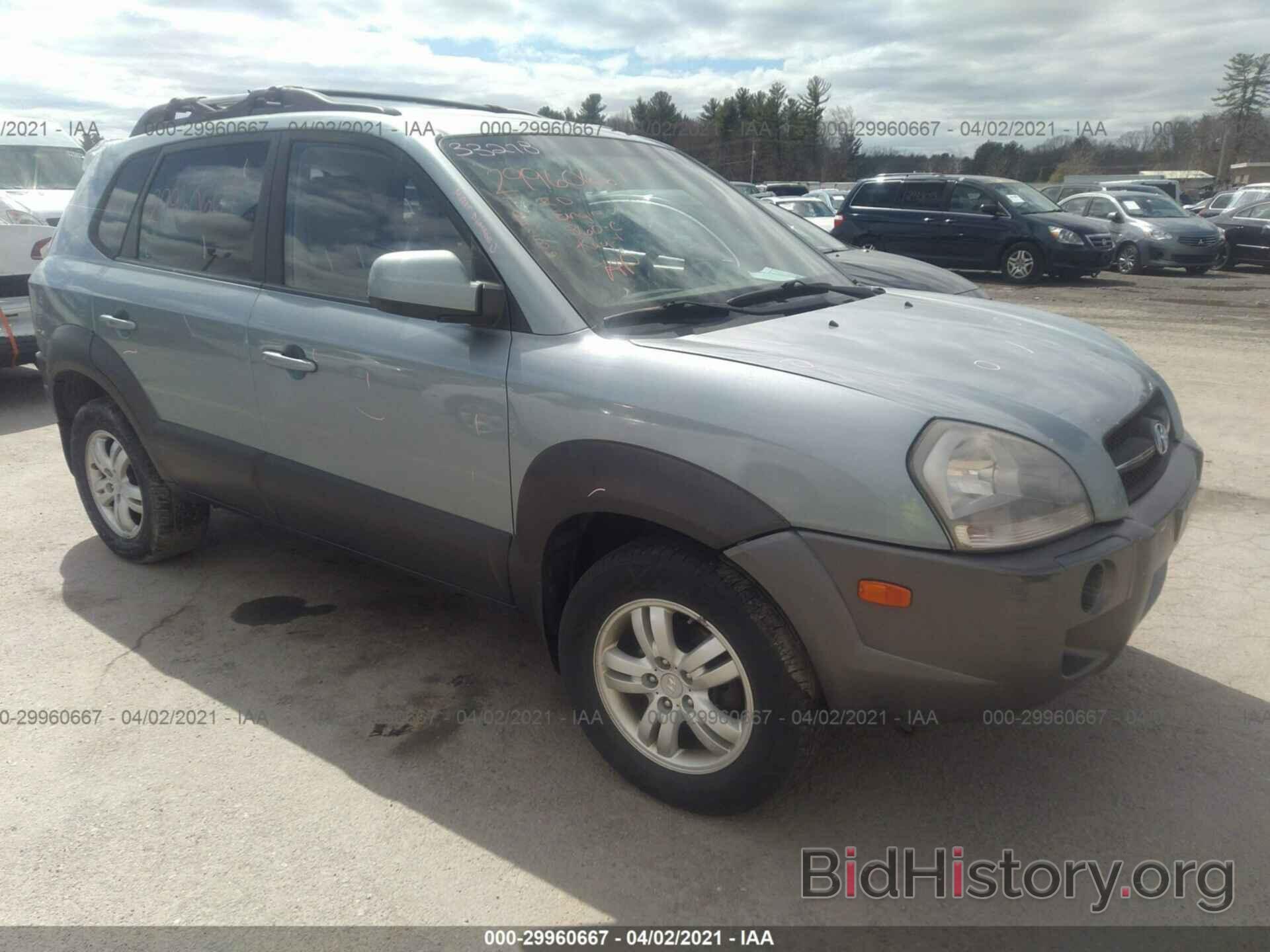 Photo KM8JN72DX6U334029 - HYUNDAI TUCSON 2006