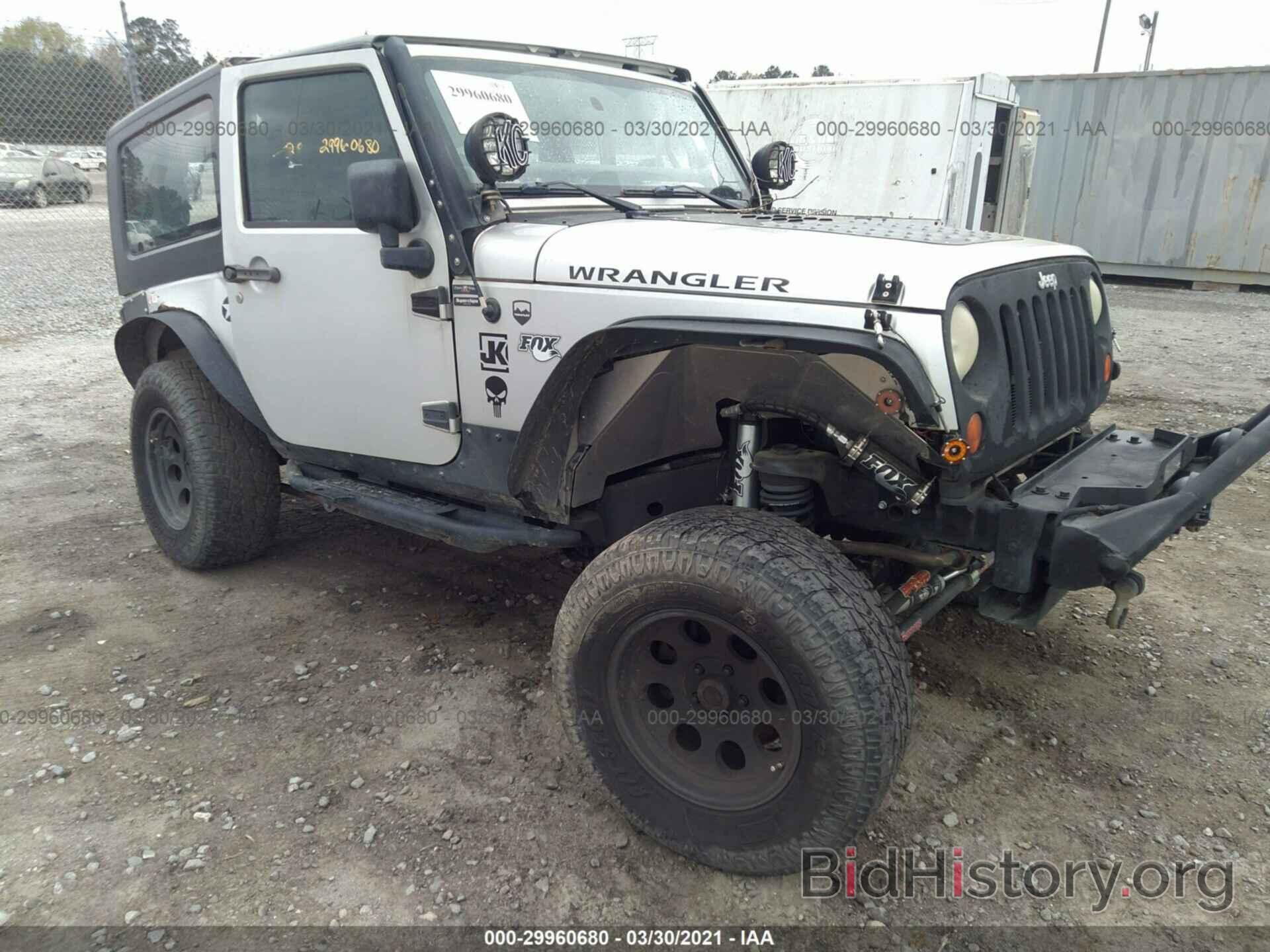 Photo 1J4FA24177L189299 - JEEP WRANGLER 2007