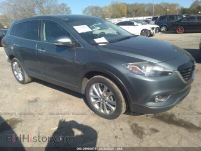 2013 Mazda CX-9 Grand Touring, синий — VIN JM3TB2DA9D0401923, IAAI