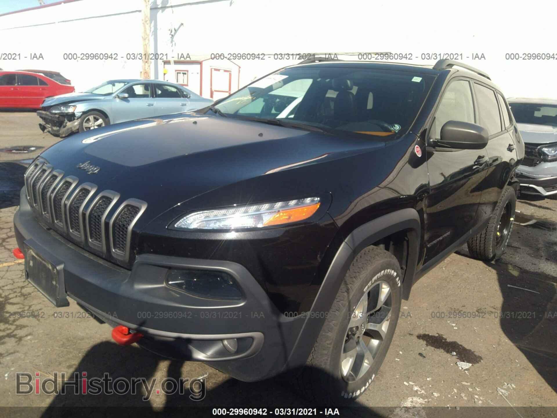 2015 JEEP CHEROKEE - VIN: 1C4PJMBBXFW746642 - Фото 2