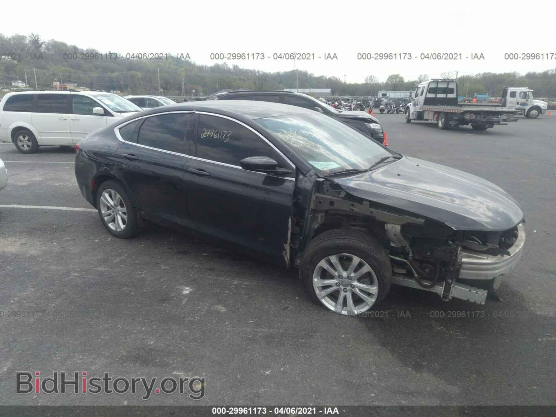 Фотография 1C3CCCAB9GN184278 - CHRYSLER 200 2016