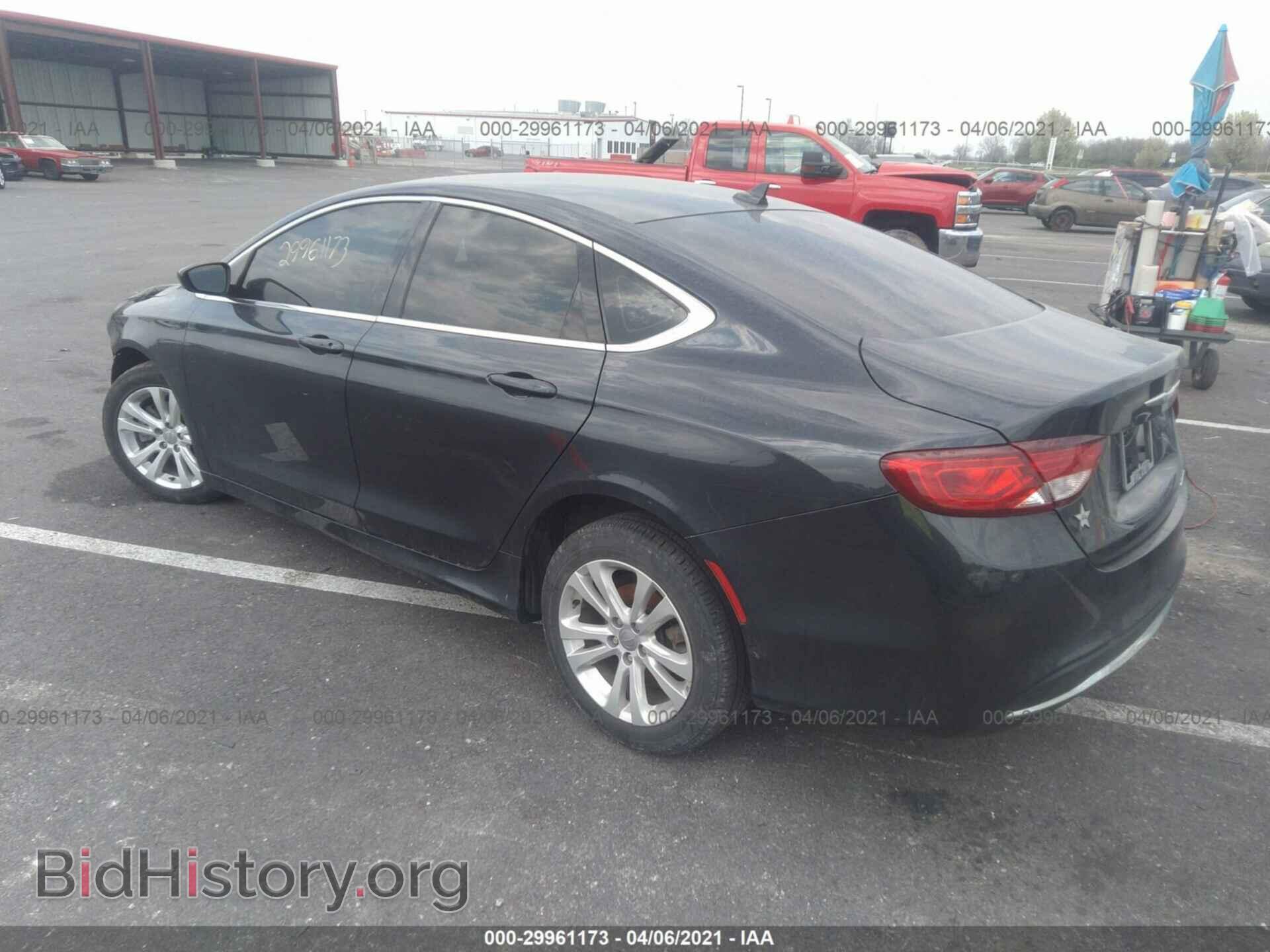 2016 CHRYSLER 200 - VIN: 1C3CCCAB9GN184278 - Фото 3