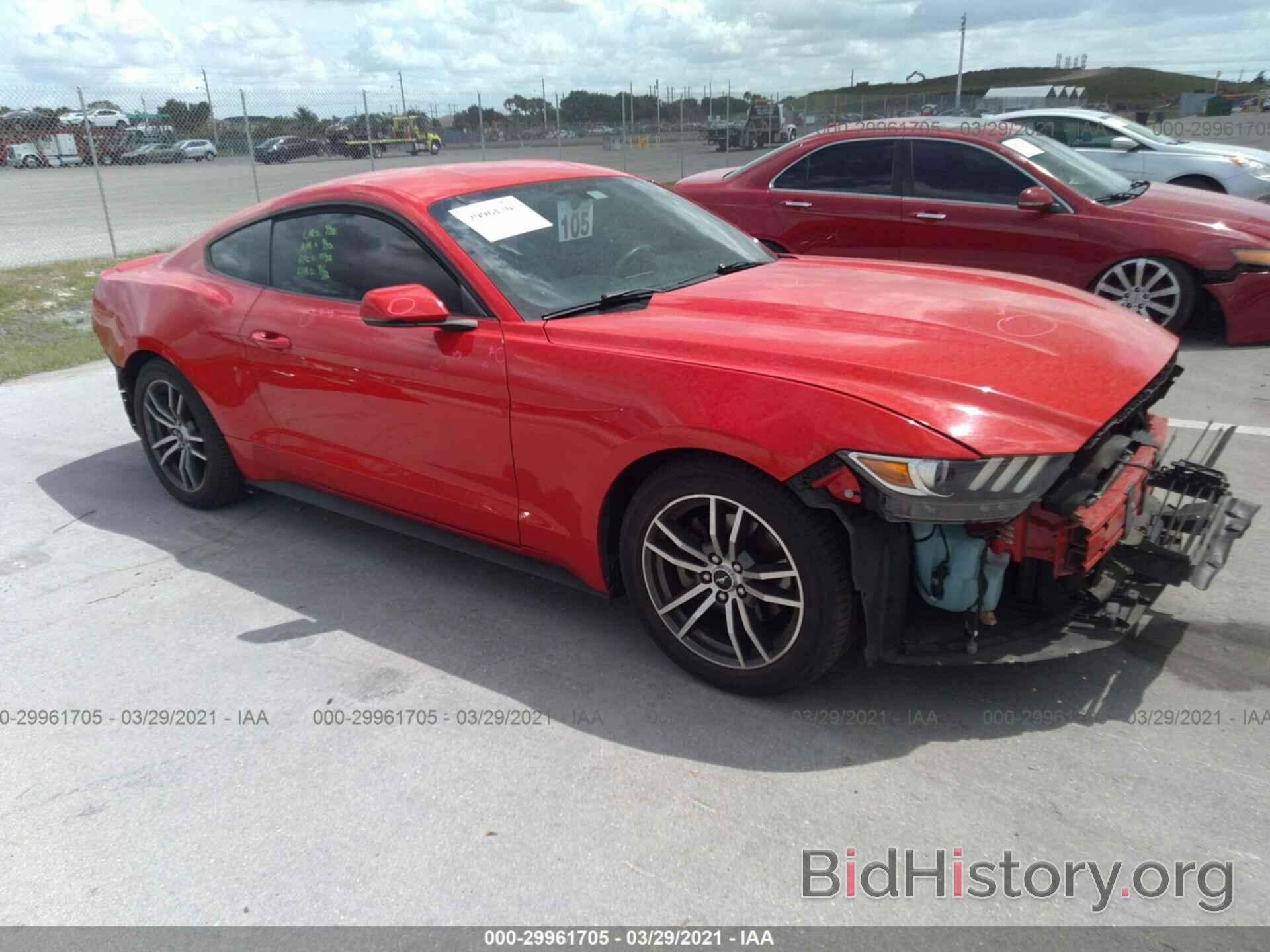 Photo 1FA6P8TH3G5222847 - FORD MUSTANG 2016