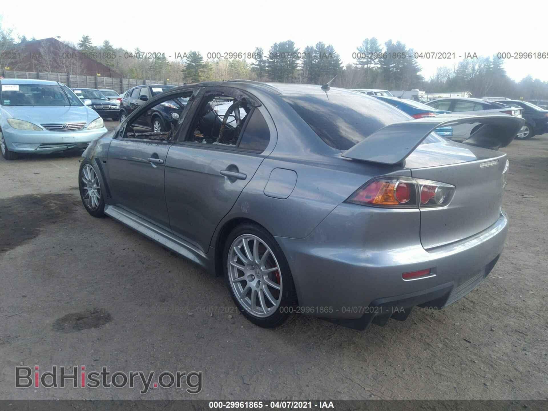 2013 MITSUBISHI LANCER EVOLUTION - VIN: JA32W8FV4DU012187 - Photo 3