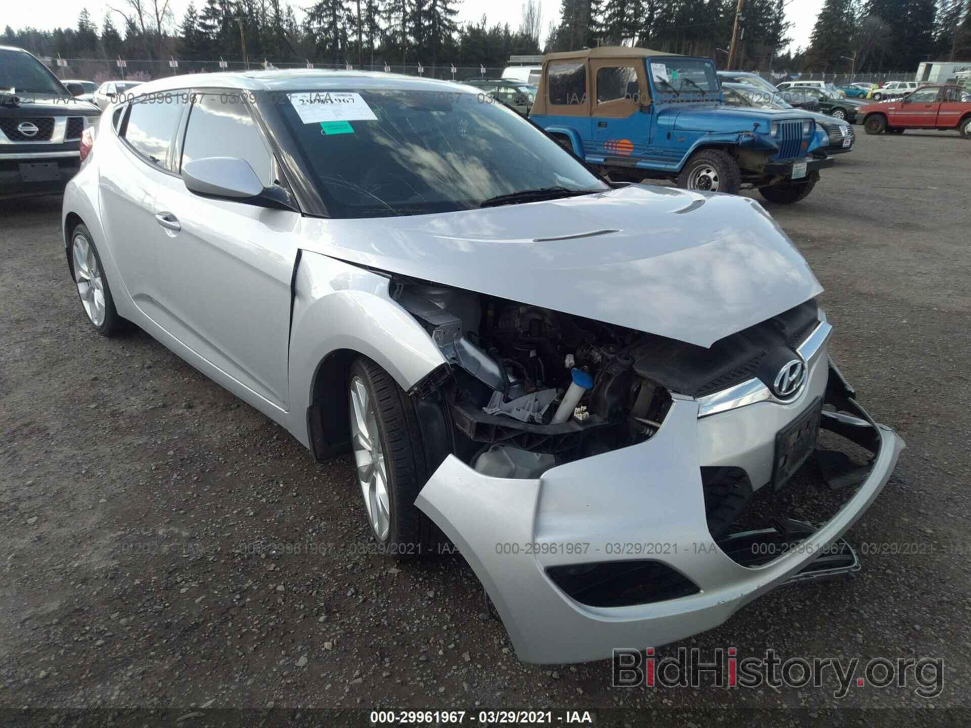 Photo KMHTC6AD2CU060301 - HYUNDAI VELOSTER 2012