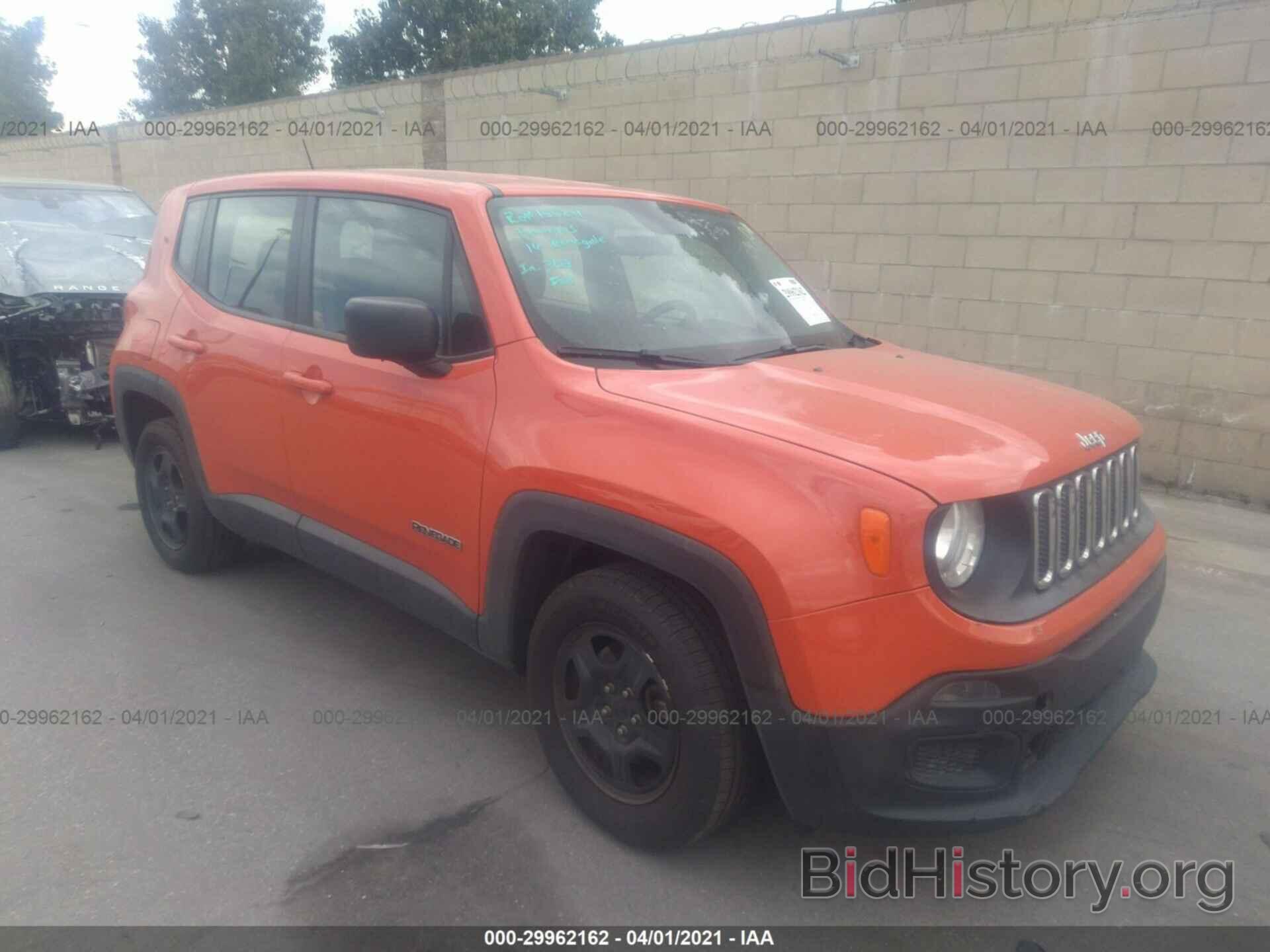 Photo ZACCJAAT0GPC96912 - JEEP RENEGADE 2016