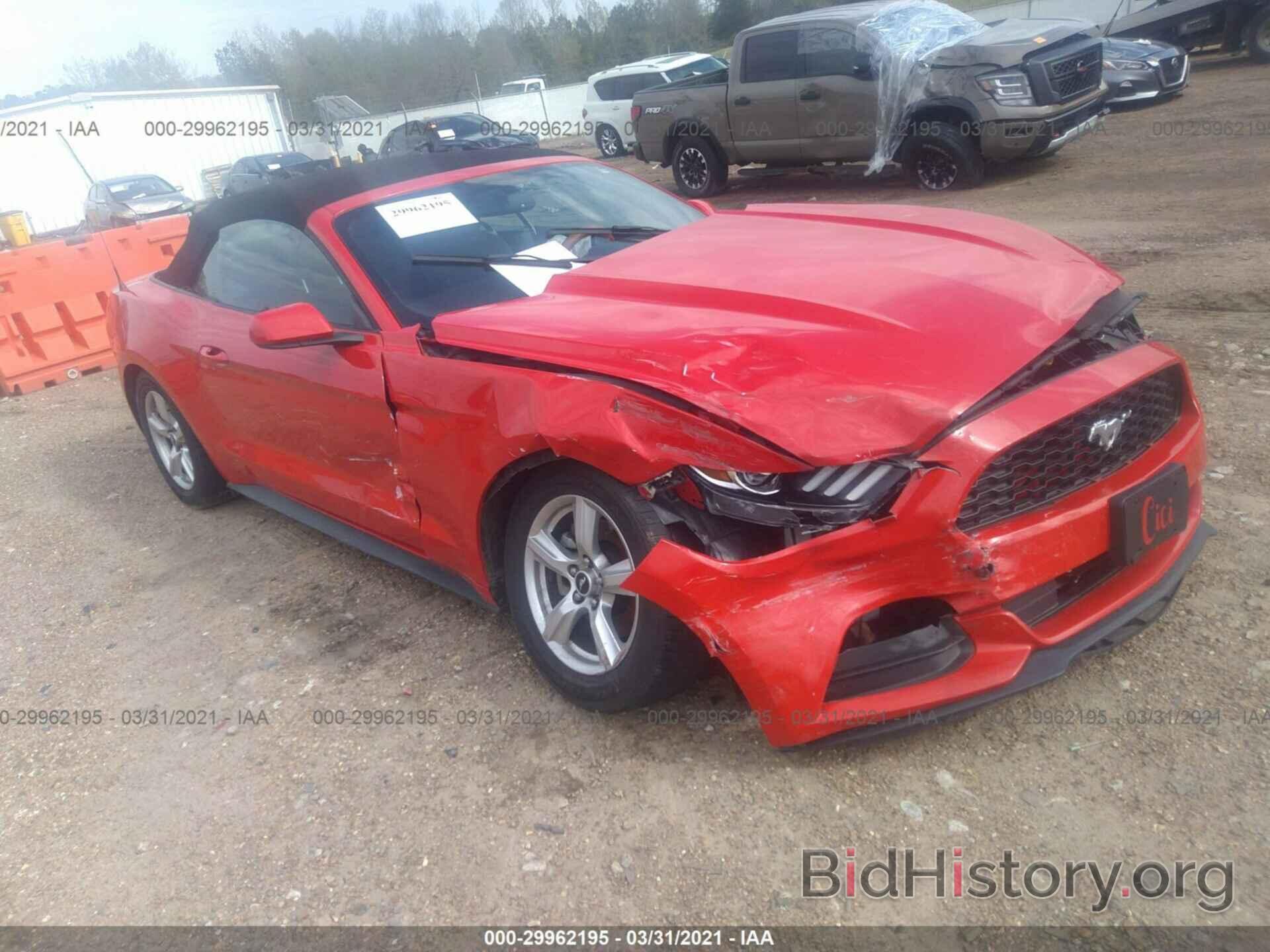 Photo 1FATP8EM9F5356161 - FORD MUSTANG 2015
