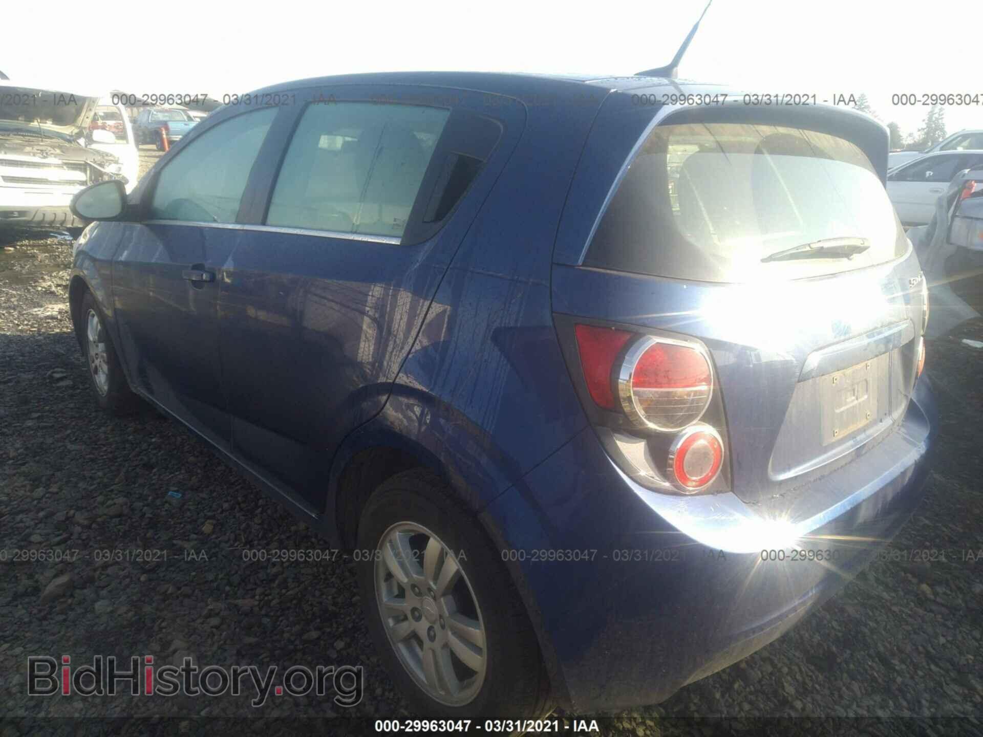 2014 CHEVROLET SONIC - VIN: 1G1JC6SG4E4131496 - Фото 3