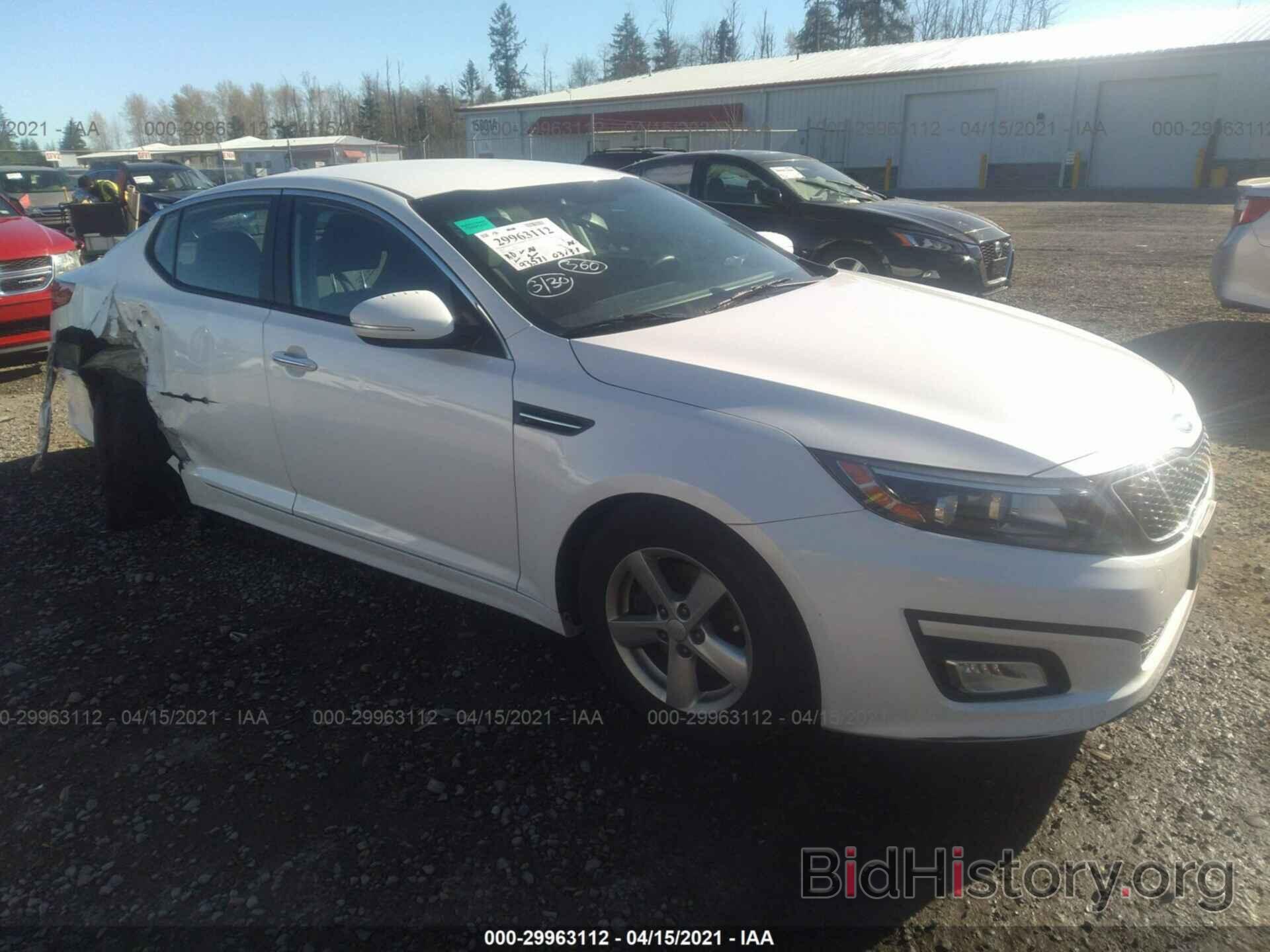 Photo KNAGM4A76F5634542 - KIA OPTIMA 2015