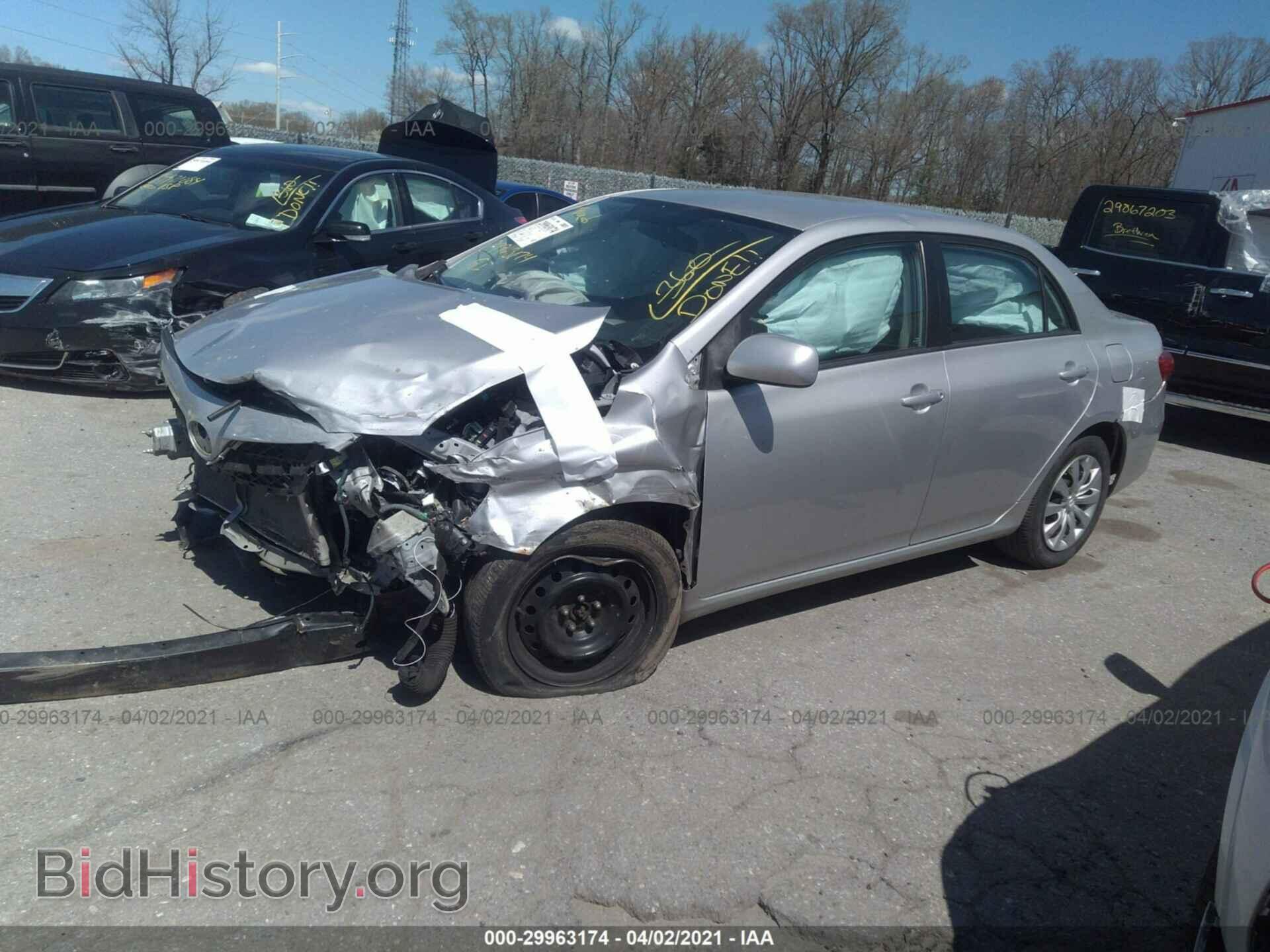 2012 TOYOTA COROLLA - VIN: 2T1BU4EE8CC791221 - Фото 2