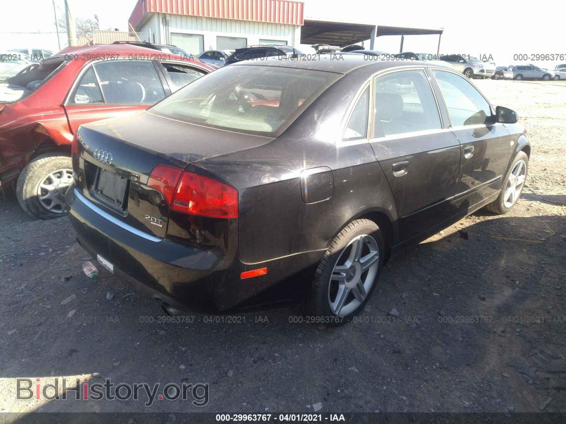 2007 AUDI A4 - VIN: WAUDF78E67A010770 - Photo 4