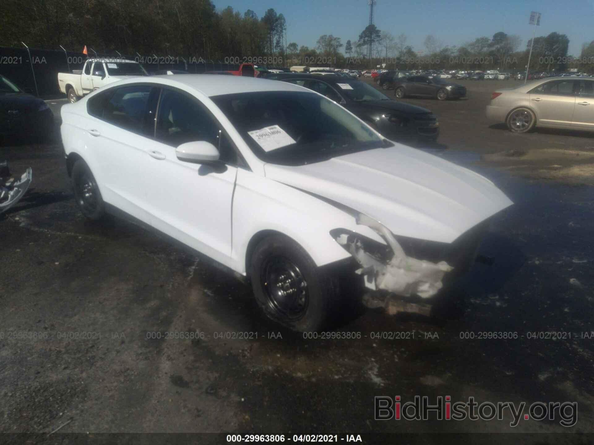 Photo 3FA6P0G73LR122340 - FORD FUSION 2020