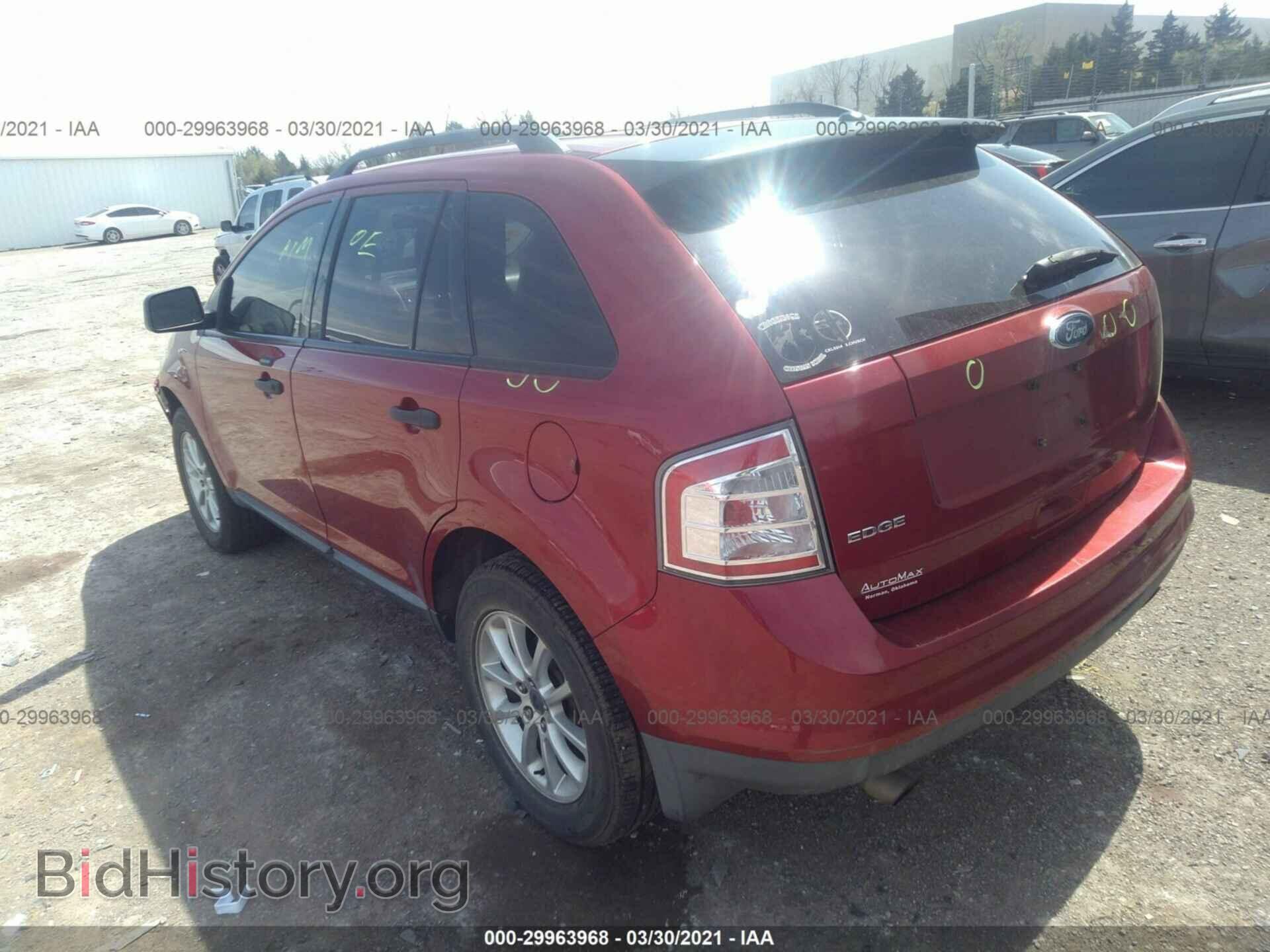 2008 FORD EDGE - VIN: 2FMDK36C98BA54210 - Photo 3
