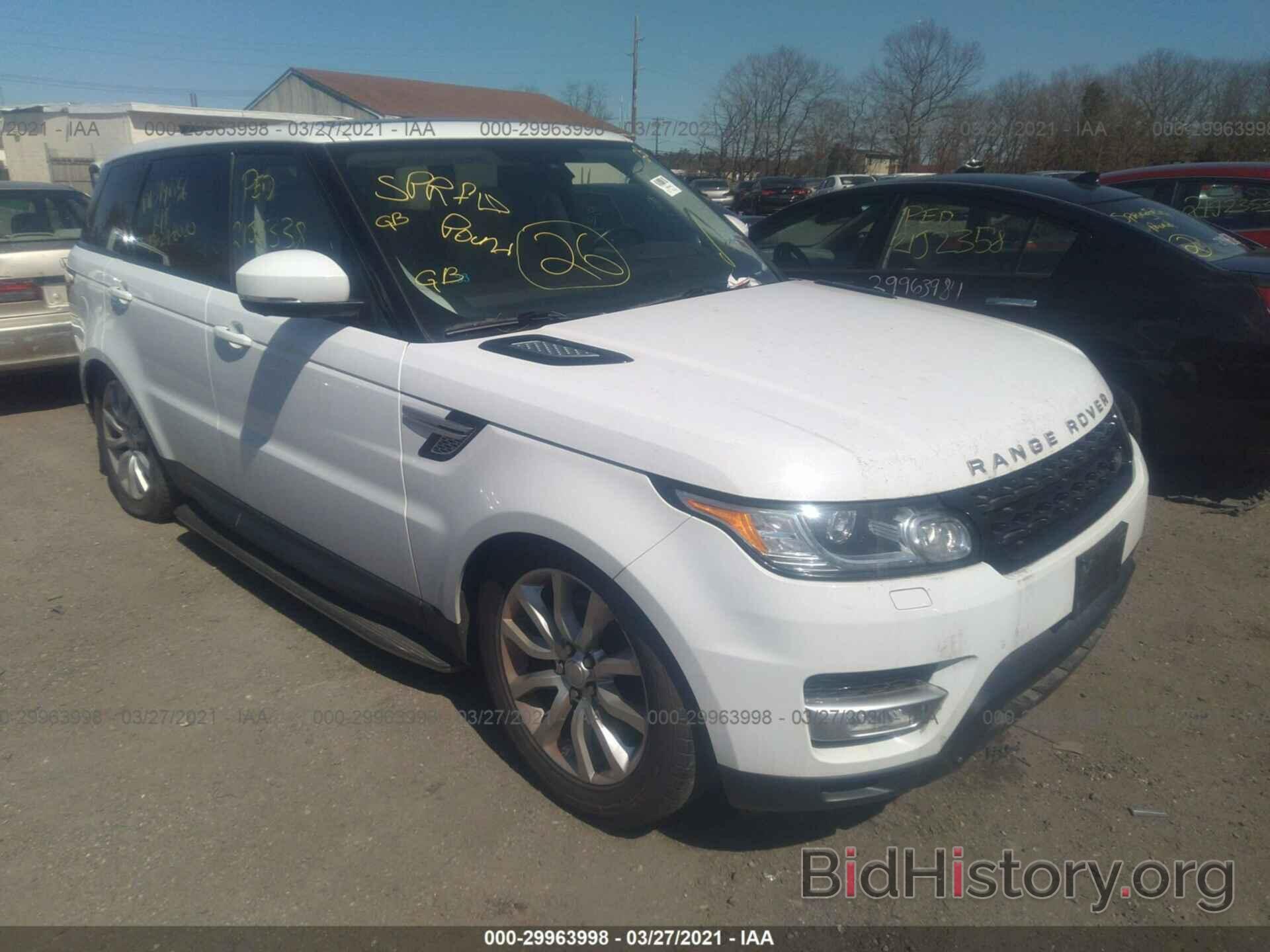 Photo SALWR2VF2FA541362 - LAND ROVER RANGE ROVER SPORT 2015