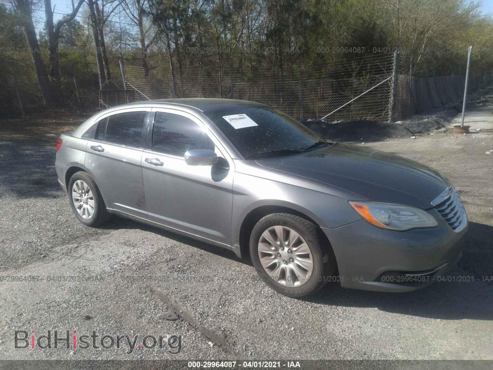 Фотография 1C3CCBAG2DN767597 - CHRYSLER 200 2013