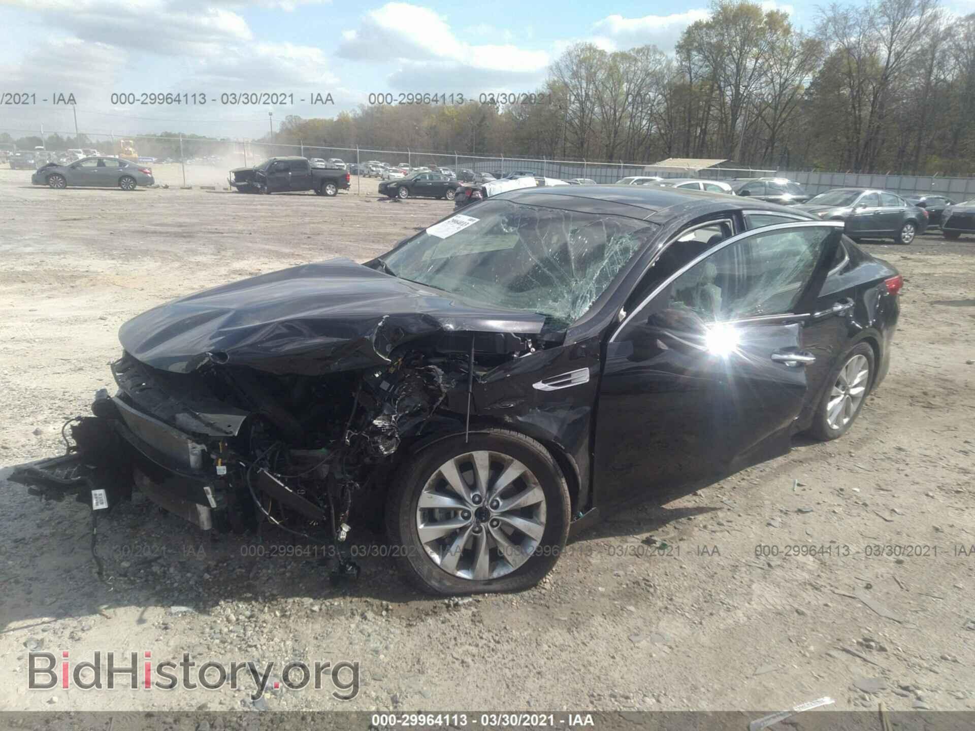 2017 KIA OPTIMA - VIN: 5XXGU4L35HG144721 - Фото 2