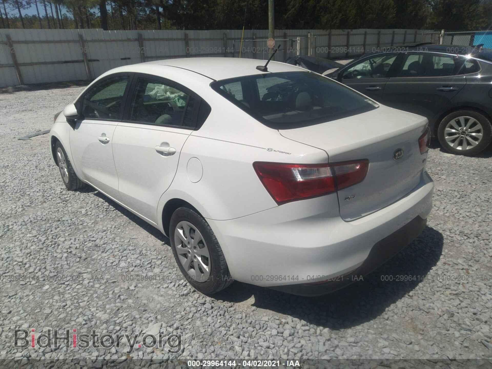 2017 KIA RIO - VIN: KNADM4A31H6099455 - Фото 3