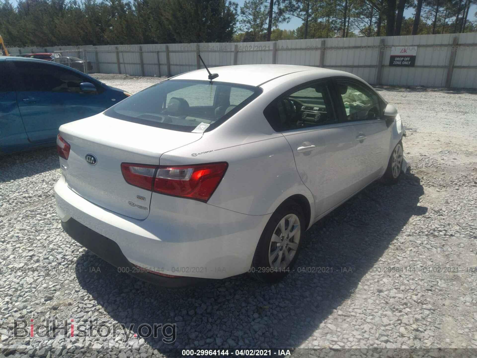2017 KIA RIO - VIN: KNADM4A31H6099455 - Фото 4
