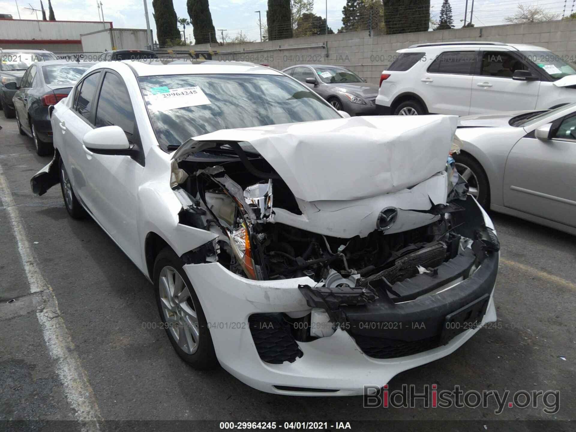 Photo JM1BL1W87C1654088 - MAZDA MAZDA3 2012