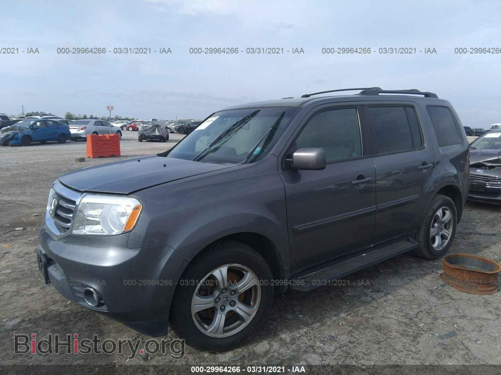 2012 HONDA PILOT - VIN: 5FNYF4H52CB037100 - Photo 2