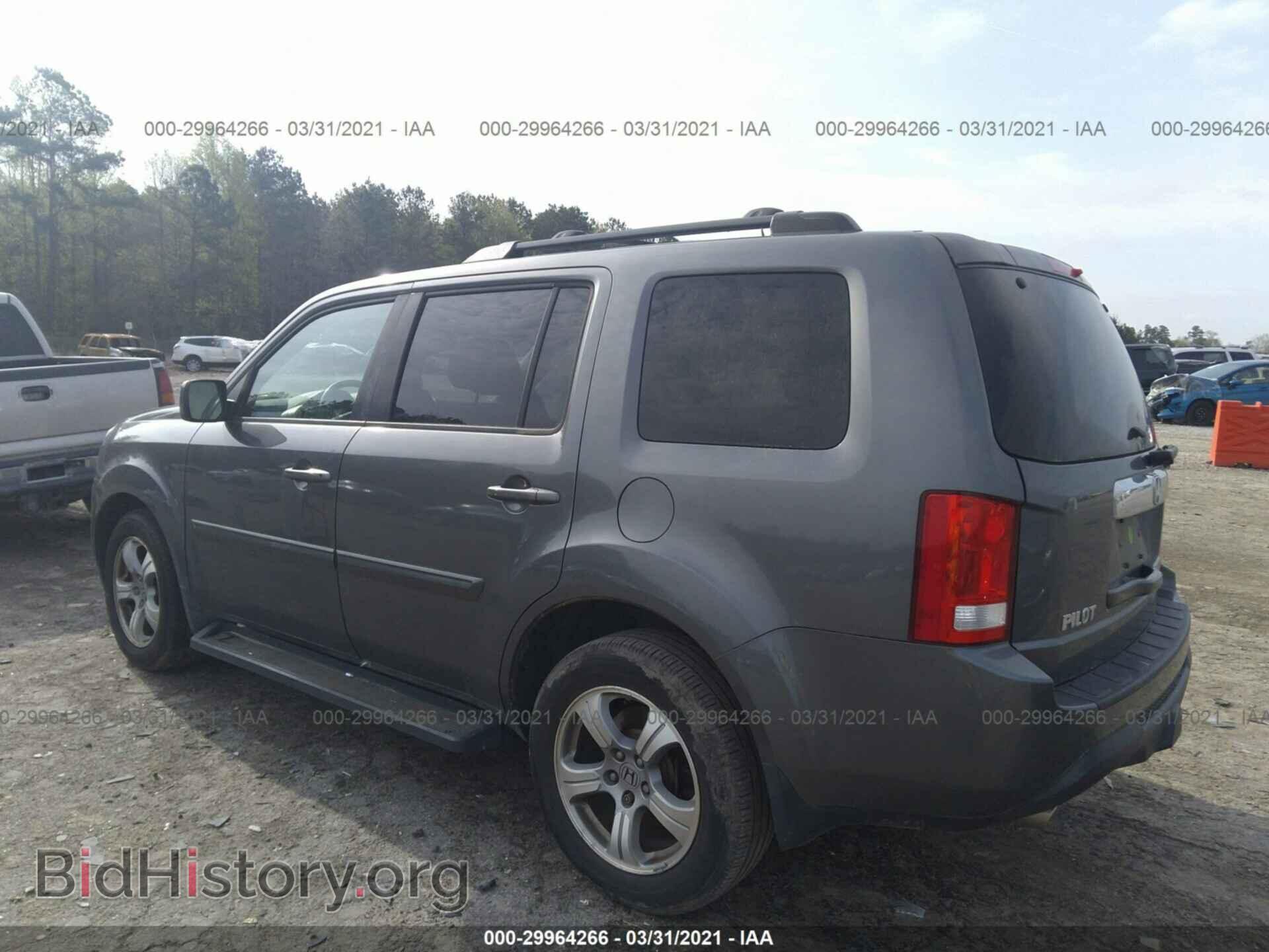 2012 HONDA PILOT - VIN: 5FNYF4H52CB037100 - Photo 3