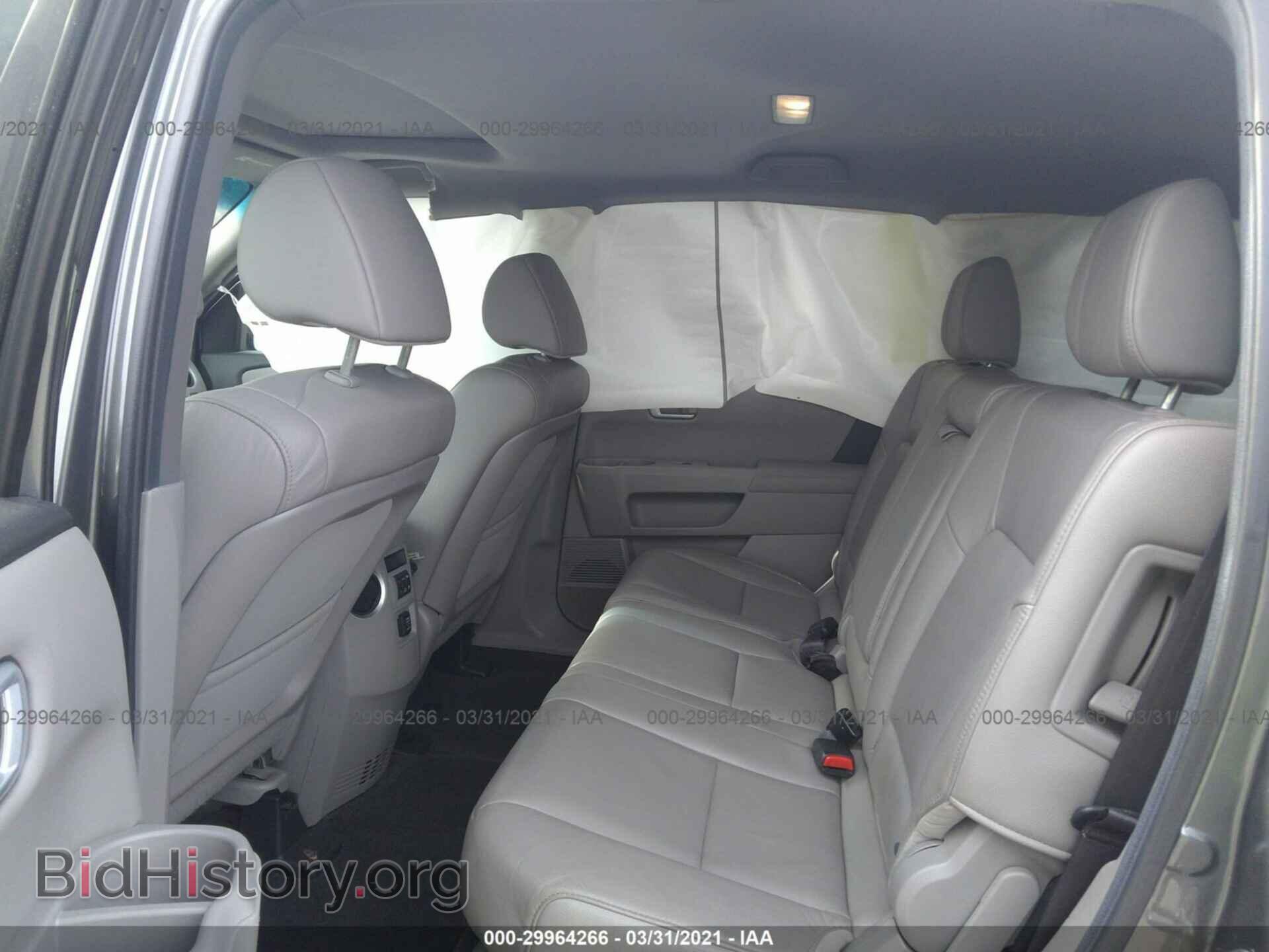 2012 HONDA PILOT - VIN: 5FNYF4H52CB037100 - Photo 8
