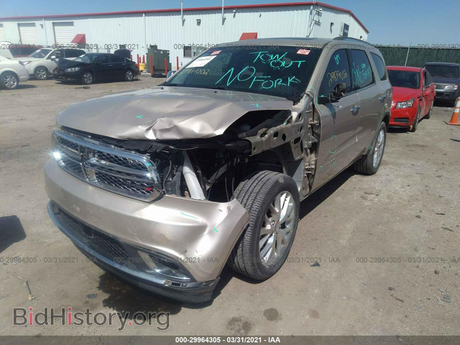 2014 DODGE DURANGO - VIN: 1C4SDJET1EC267837 - Фото 2