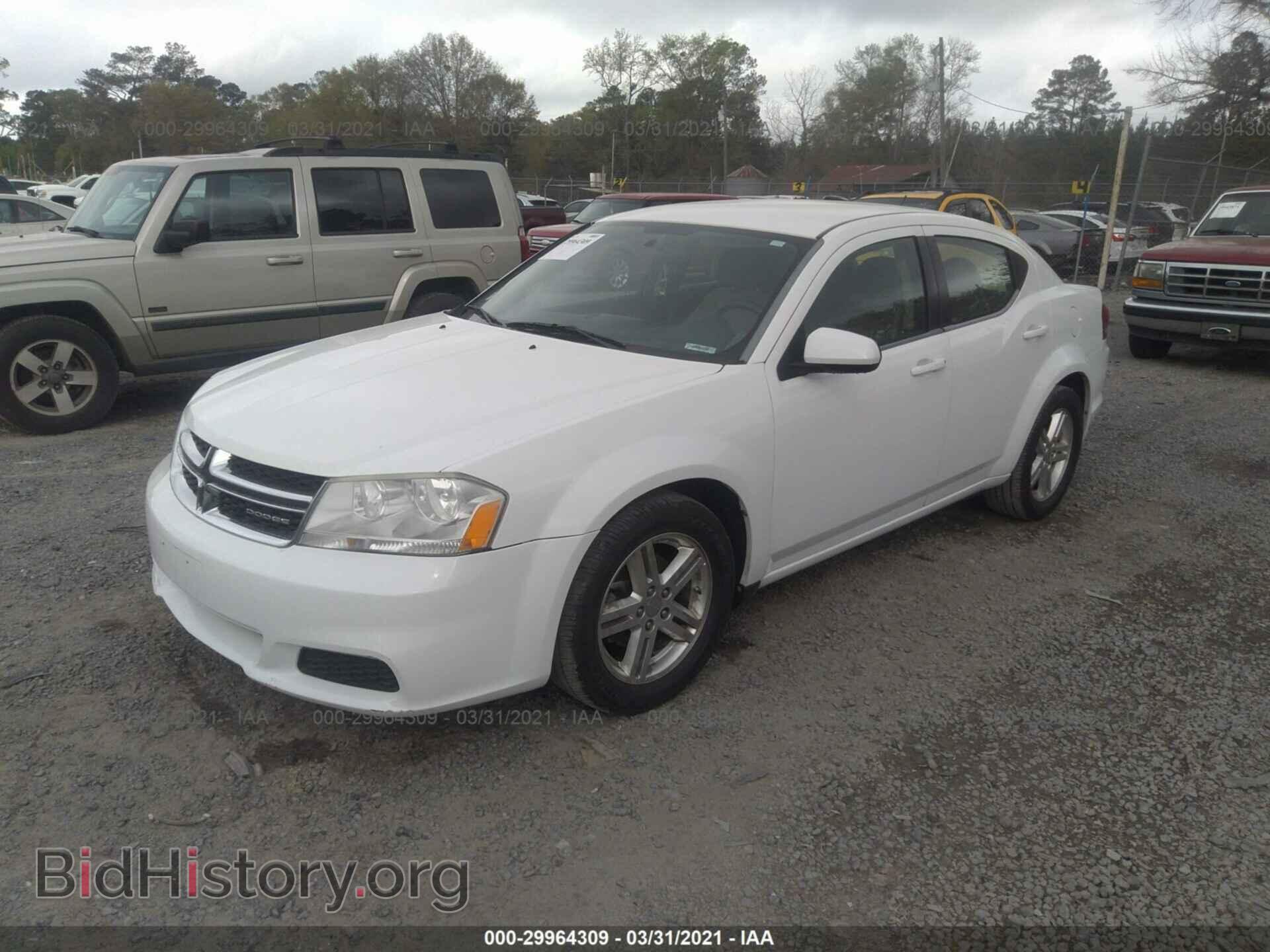 2012 DODGE AVENGER - VIN: 1C3CDZCB3CN190259 - Photo 2