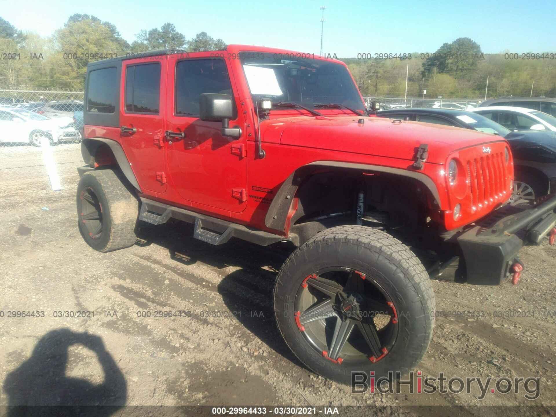 Photo 1C4BJWDG8GL274250 - JEEP WRANGLER UNLIMITED 2016