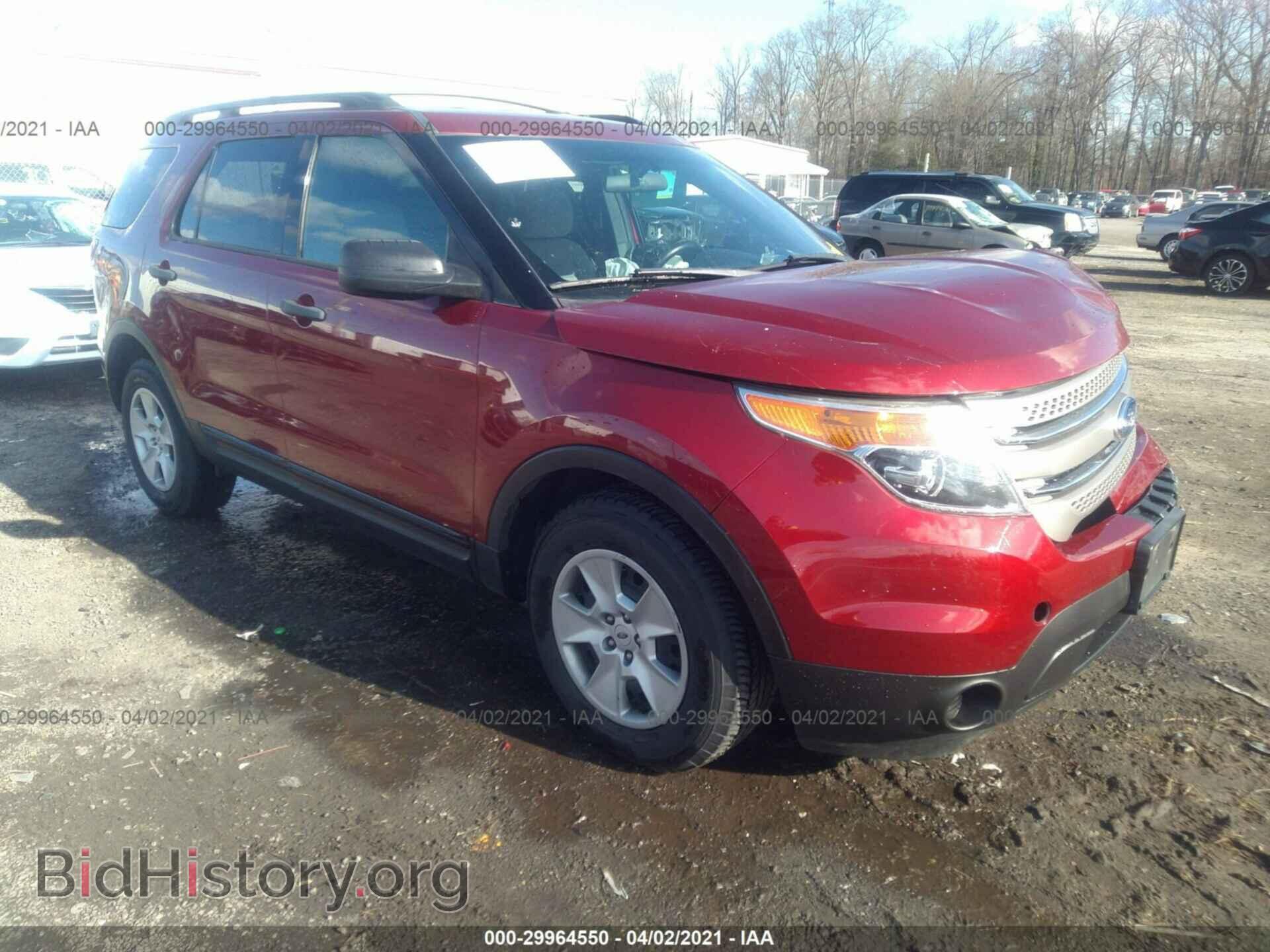 Photo 1FM5K7B93EGB33527 - FORD EXPLORER 2014