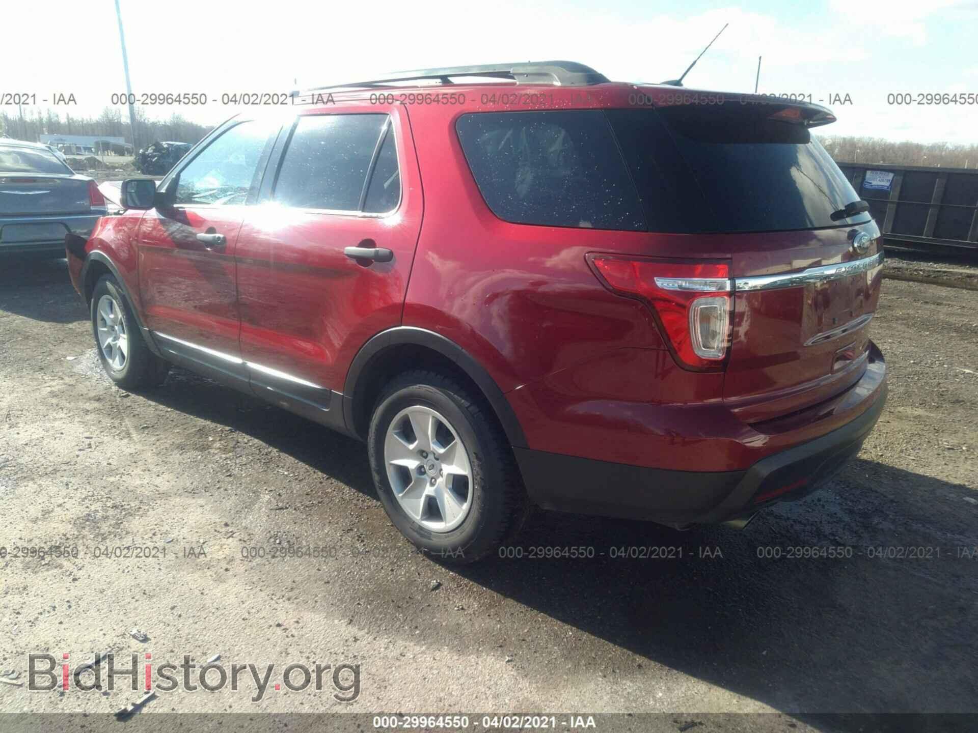 2014 FORD EXPLORER - VIN: 1FM5K7B93EGB33527 - Photo 3