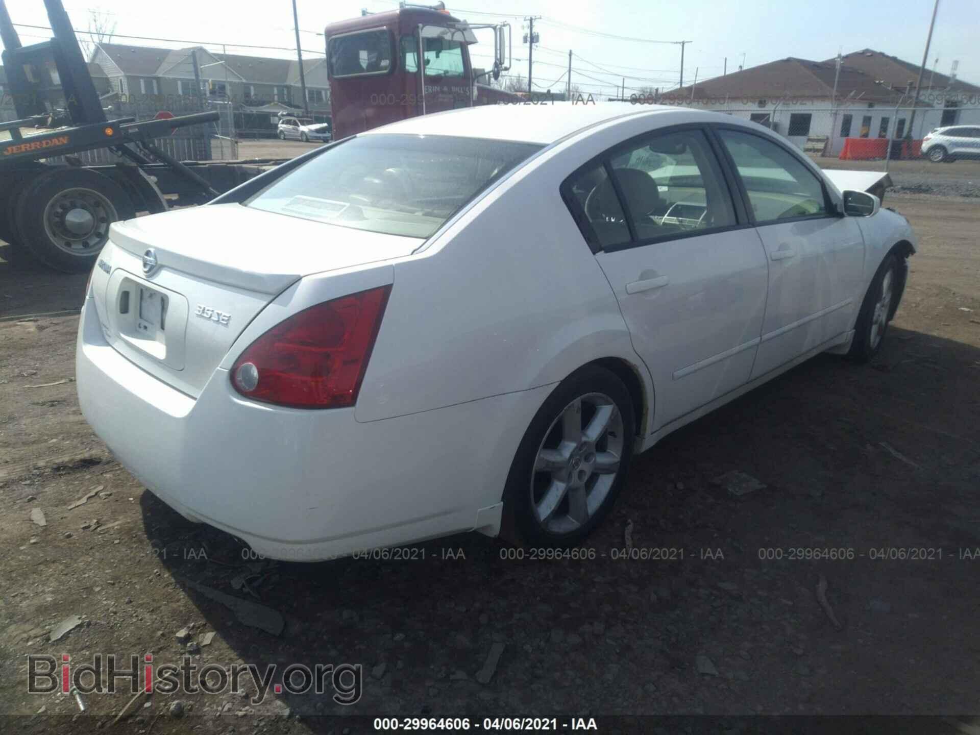 2006 NISSAN MAXIMA - VIN: 1N4BA41E96C817343 - Фото 4