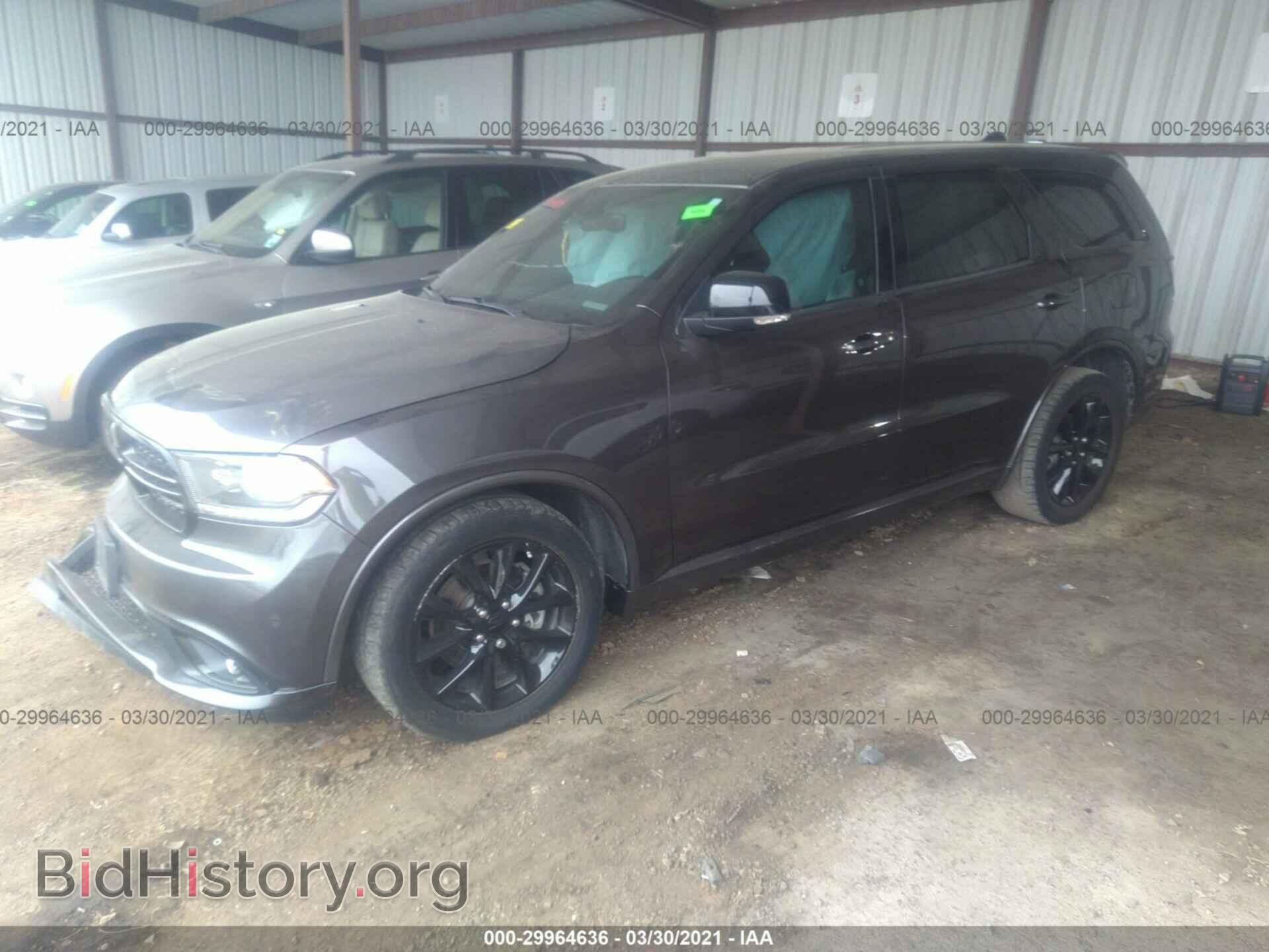 2017 DODGE DURANGO - VIN: 1C4SDJCTXHC619269 - Фото 2