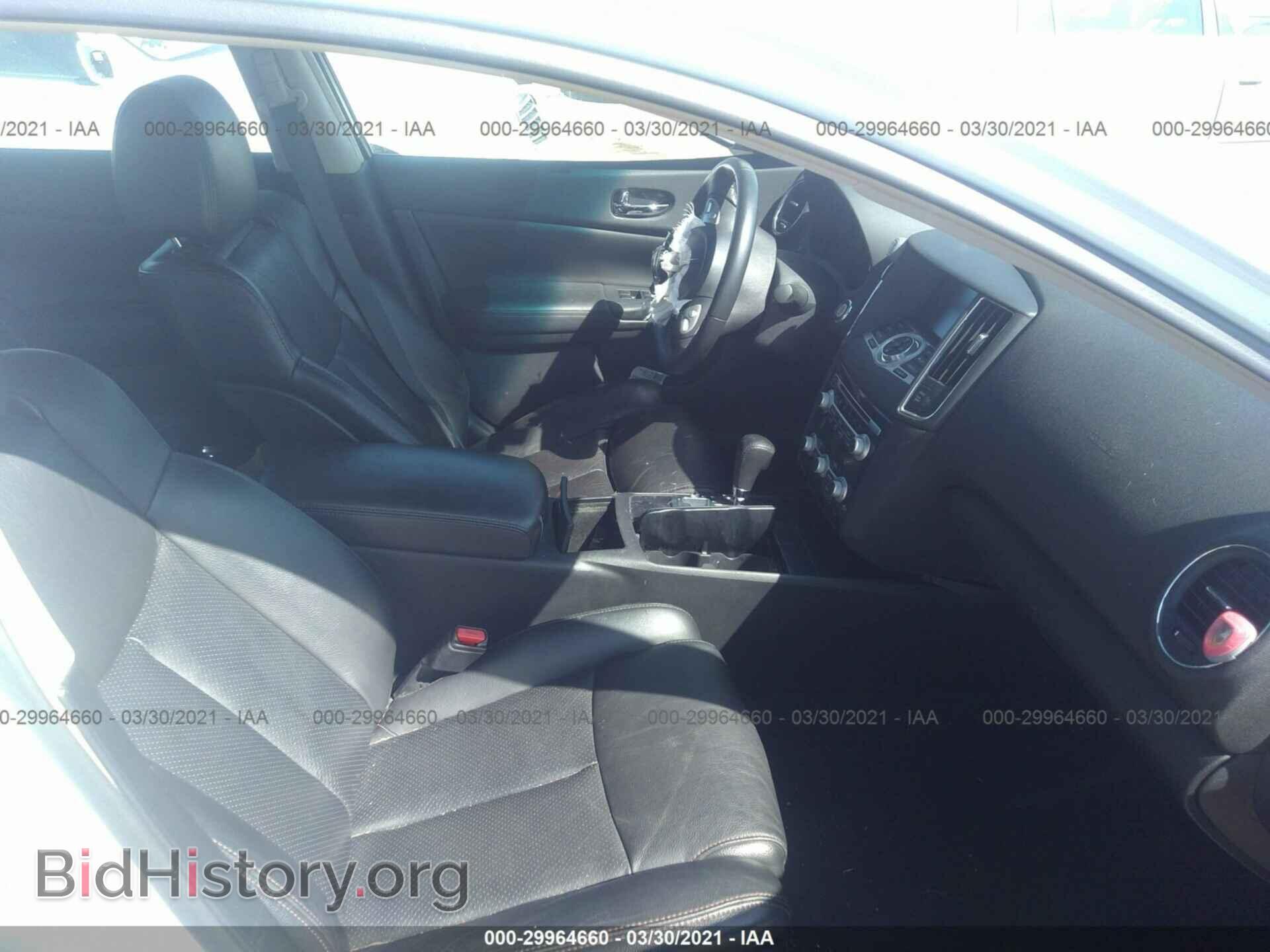 2014 NISSAN MAXIMA - VIN: 1N4AA5AP1EC912691 - Фото 5