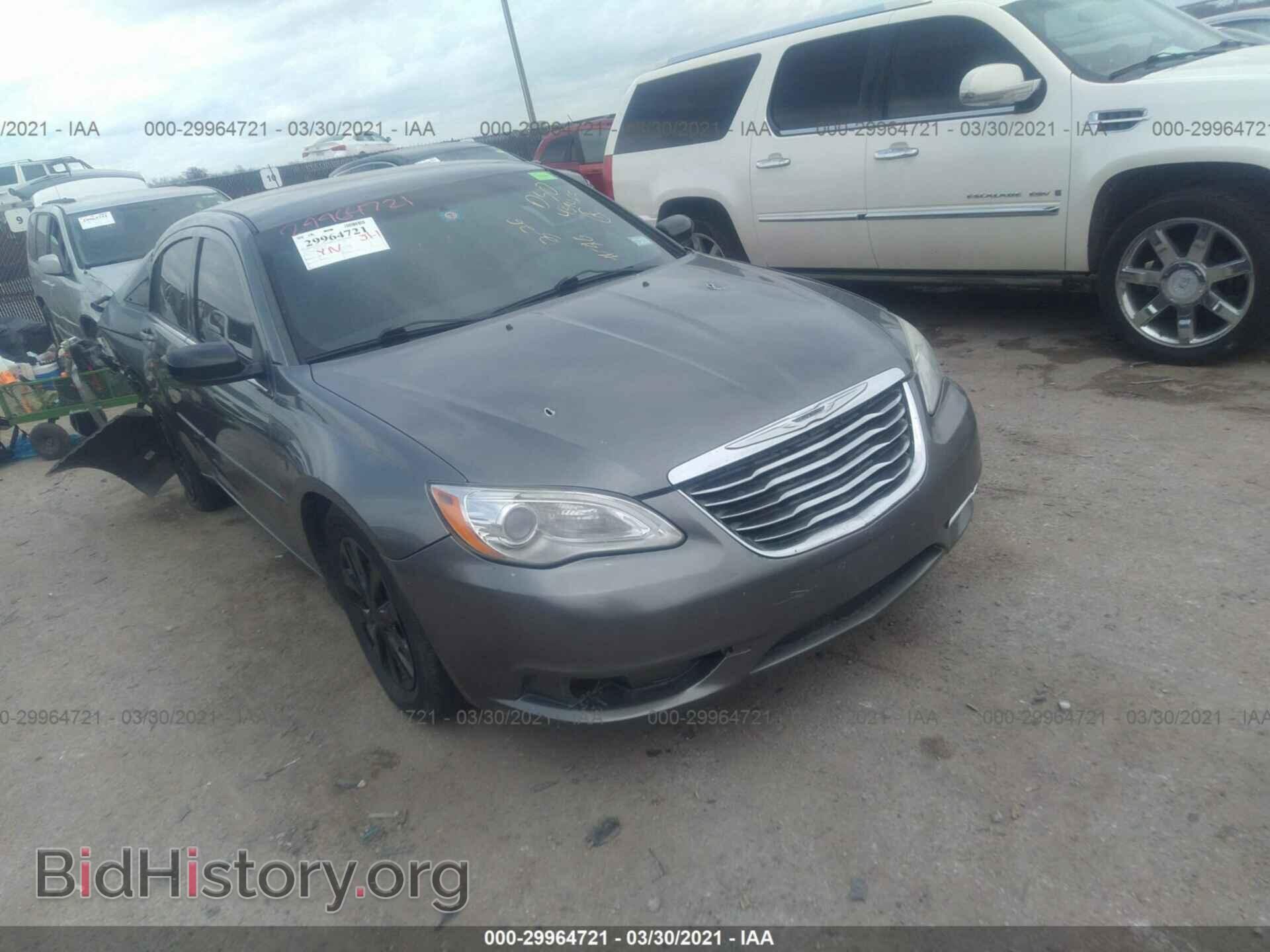 Фотография 1C3CCBAB2CN222406 - CHRYSLER 200 2012