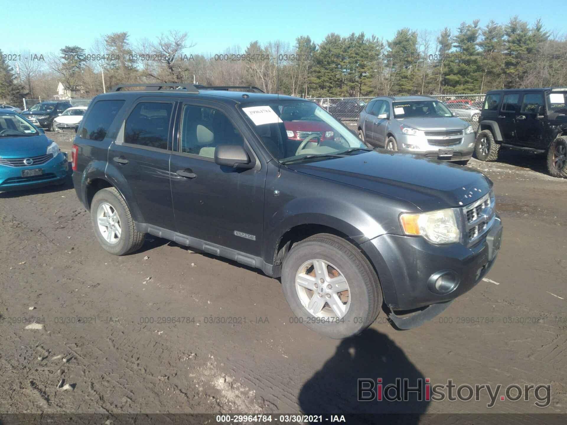 Photo 1FMCU59H98KA84046 - FORD ESCAPE 2008