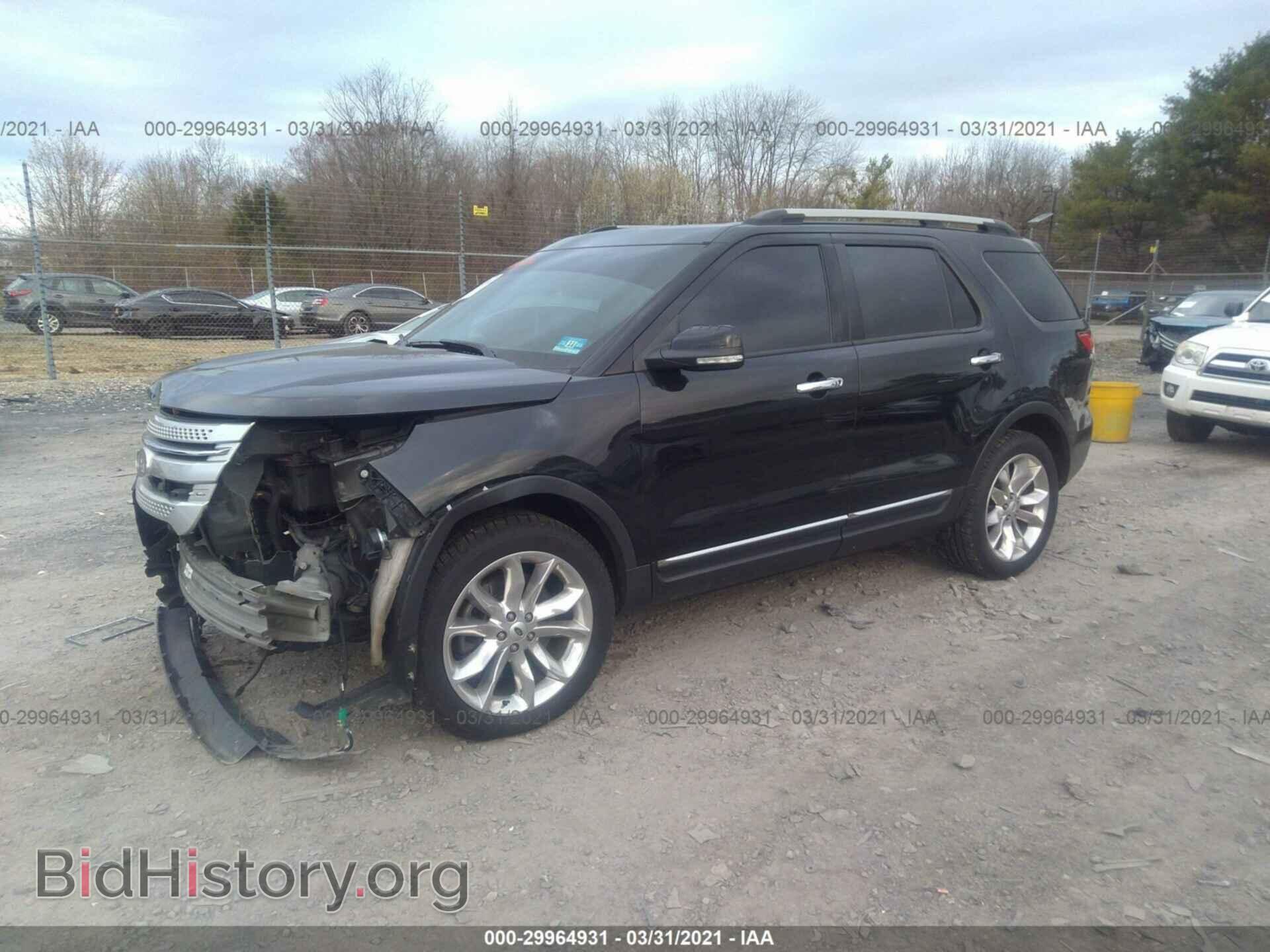 2013 FORD EXPLORER - VIN: 1FM5K8D82DGB50554 - Фото 2