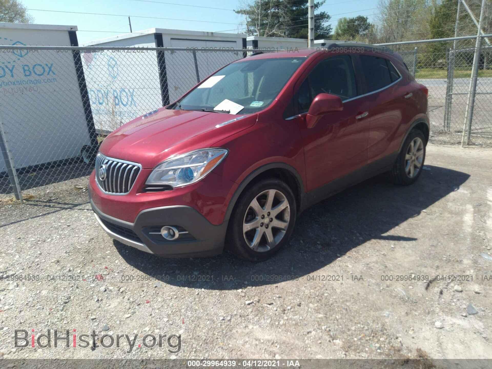 2013 BUICK ENCORE - VIN: KL4CJDSB8DB097890 - Фото 2